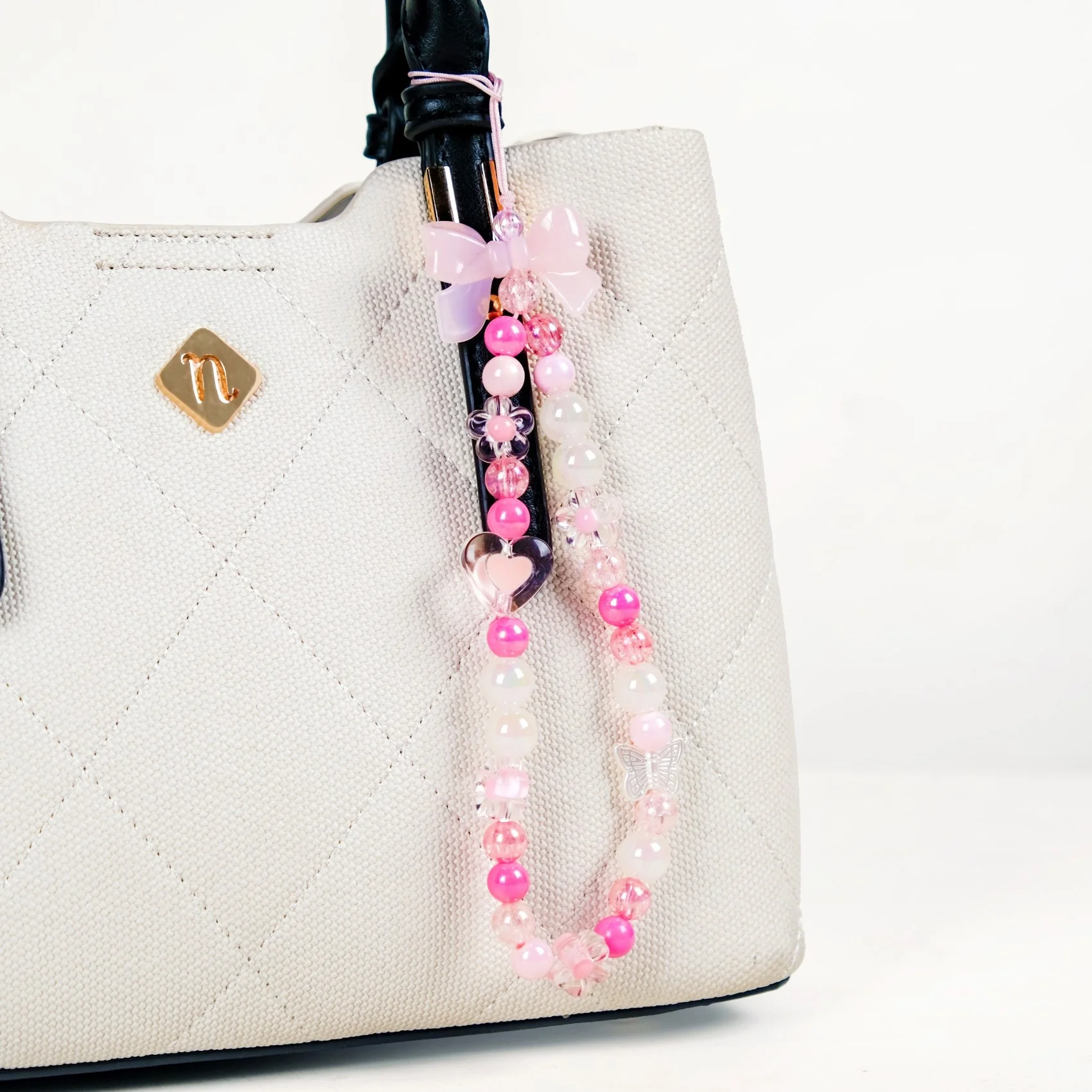 Blush And Bloom Phone Charm Strap - Image 7