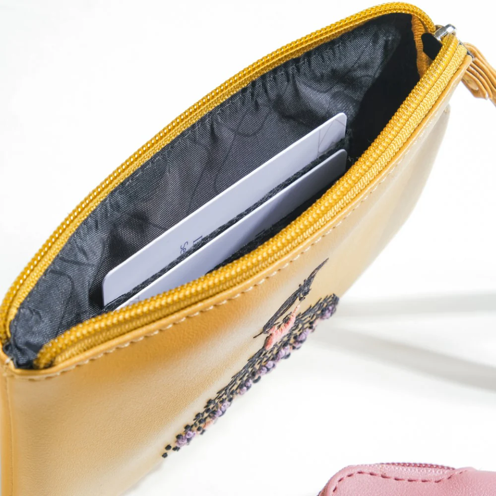 Blushing Ballerina Coin Purse Yellow - Image 12