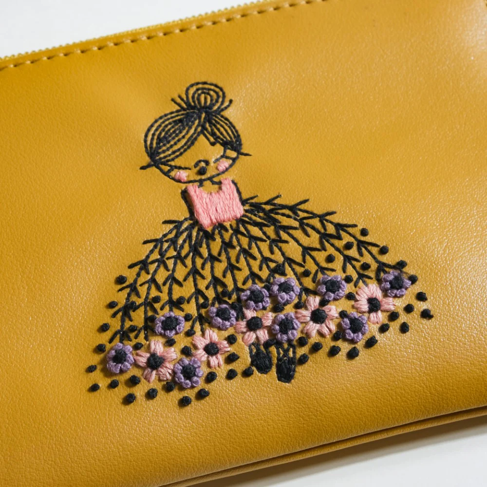 Blushing Ballerina Coin Purse Yellow - Image 7