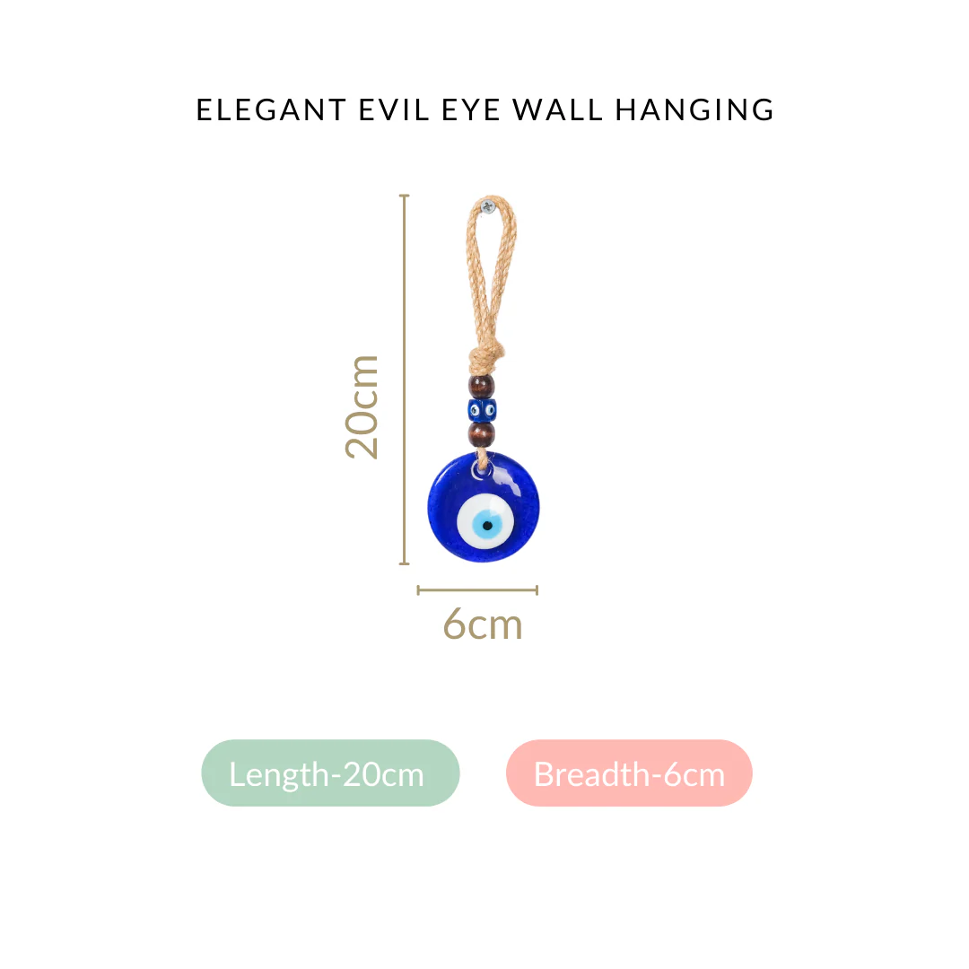 Boho Evil Eye Wall Hanging For Home Decor - Image 4