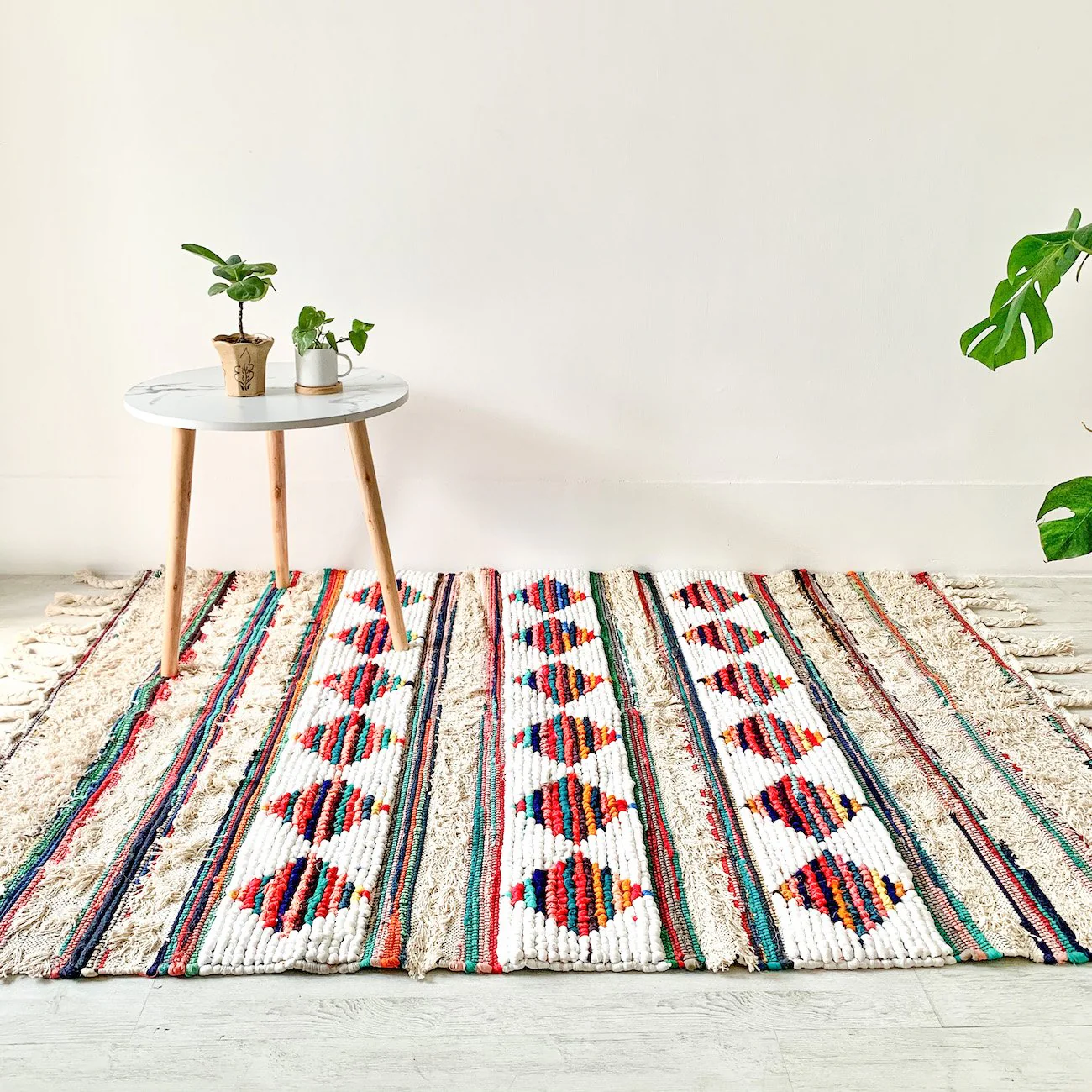 BOHO Delilah Hand Woven Rug - Multicoloured
