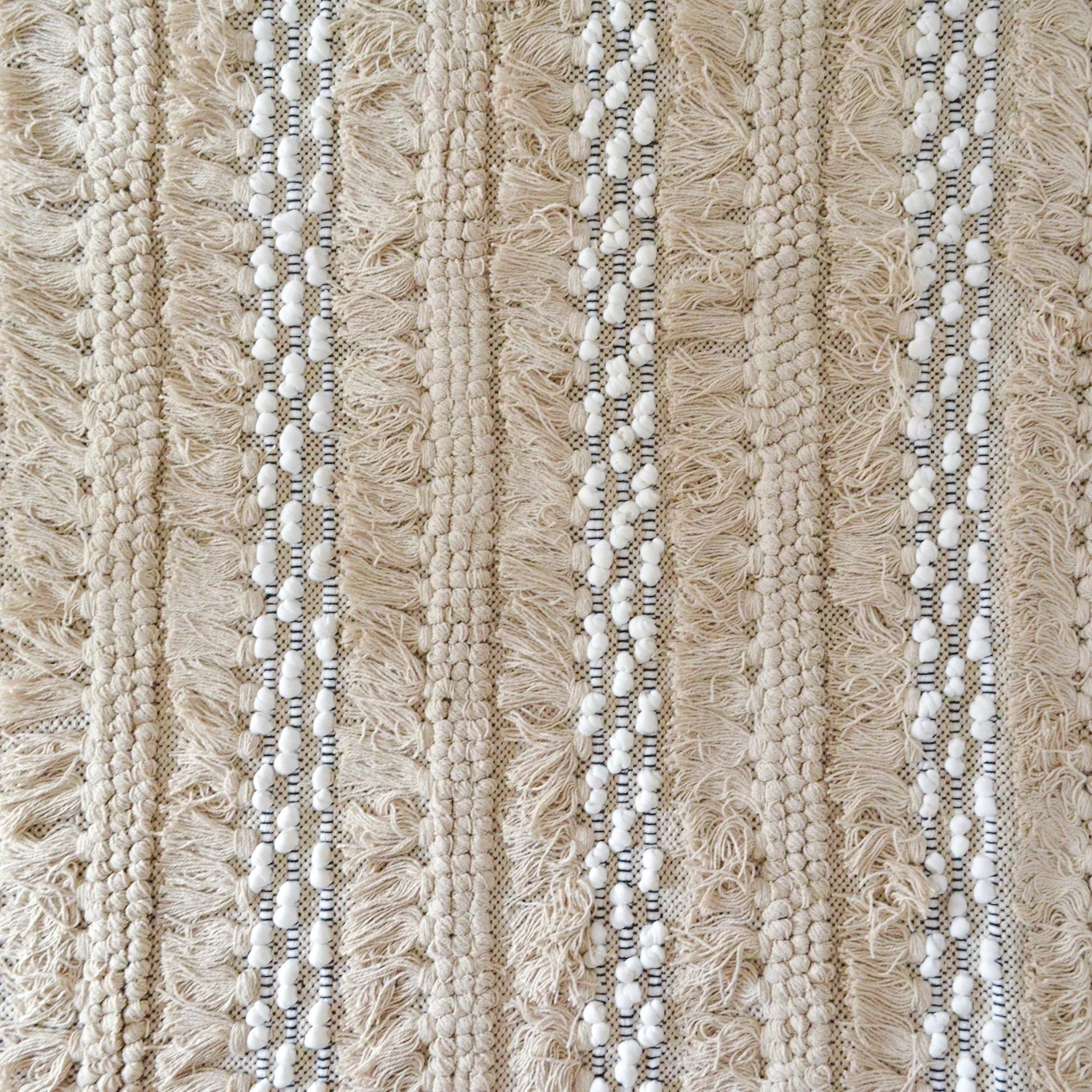 BOHO Aria Hand Woven Rug - Natural Brown - Image 4