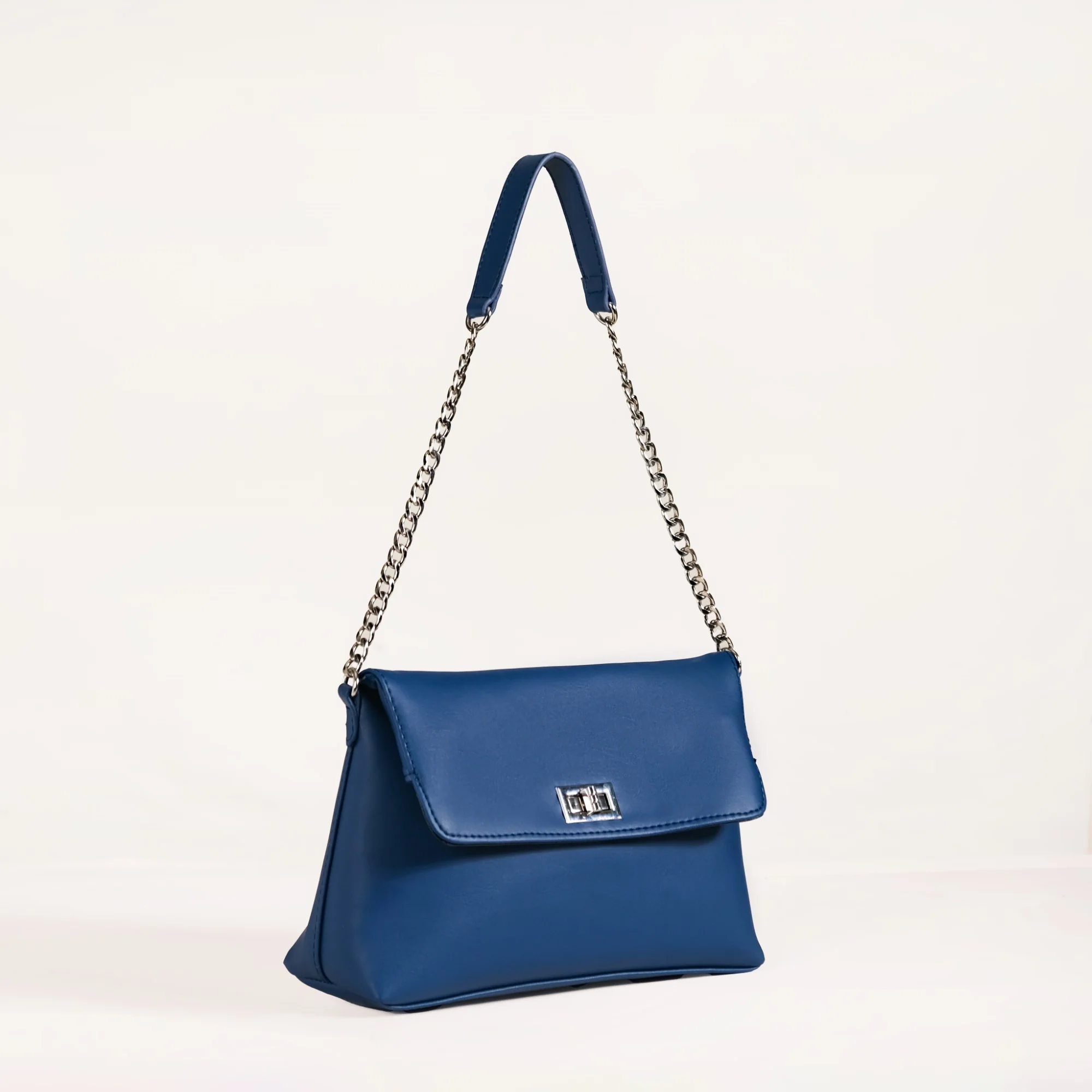 Bold Blue Evening Handbag - Image 7