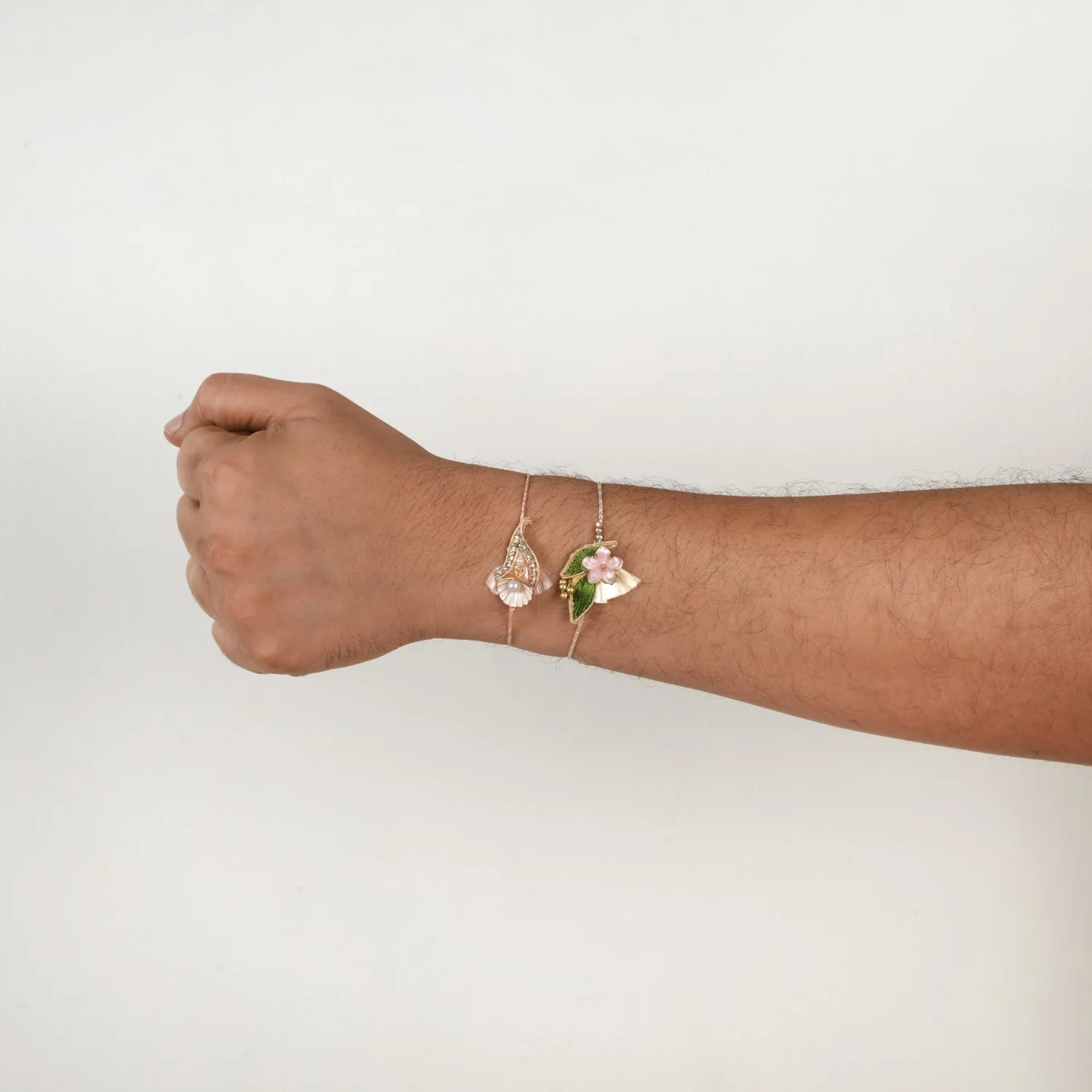 Garden of Love Rakhi Set Of 2 - Image 2