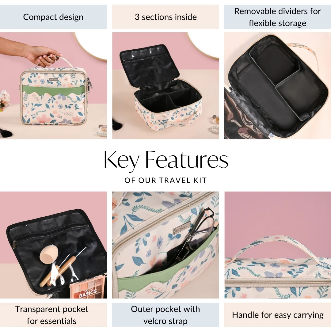 Botanic Travel Organiser And Makeup Bag - Image 5
