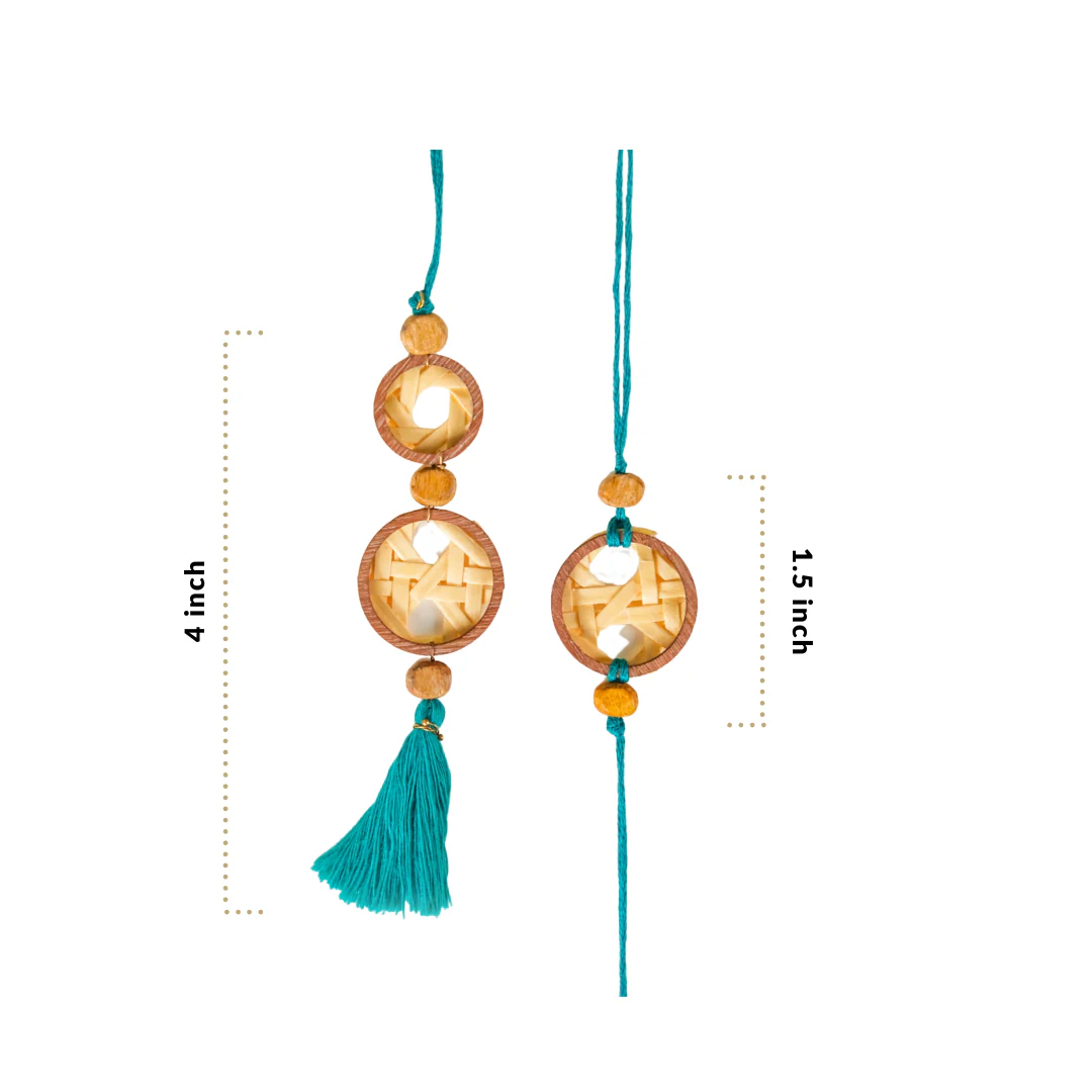 Botanical Rakhi Gifts Set Of 4 - Image 7