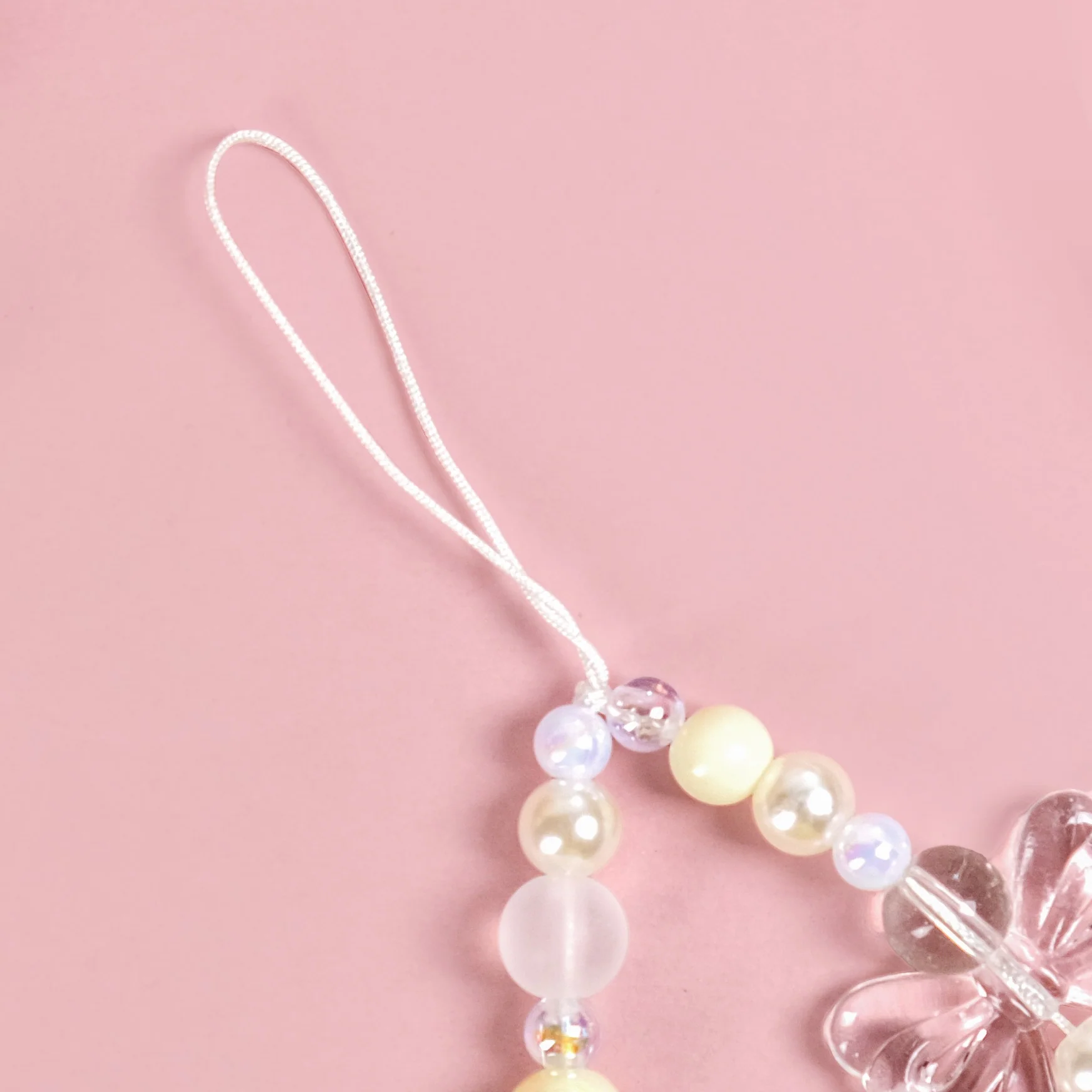 Bow And Beads Cute Phone Charm - Image 6