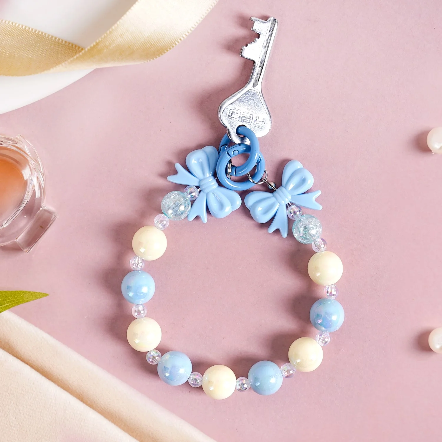 Bow Tied Blues Keychain - Image 3