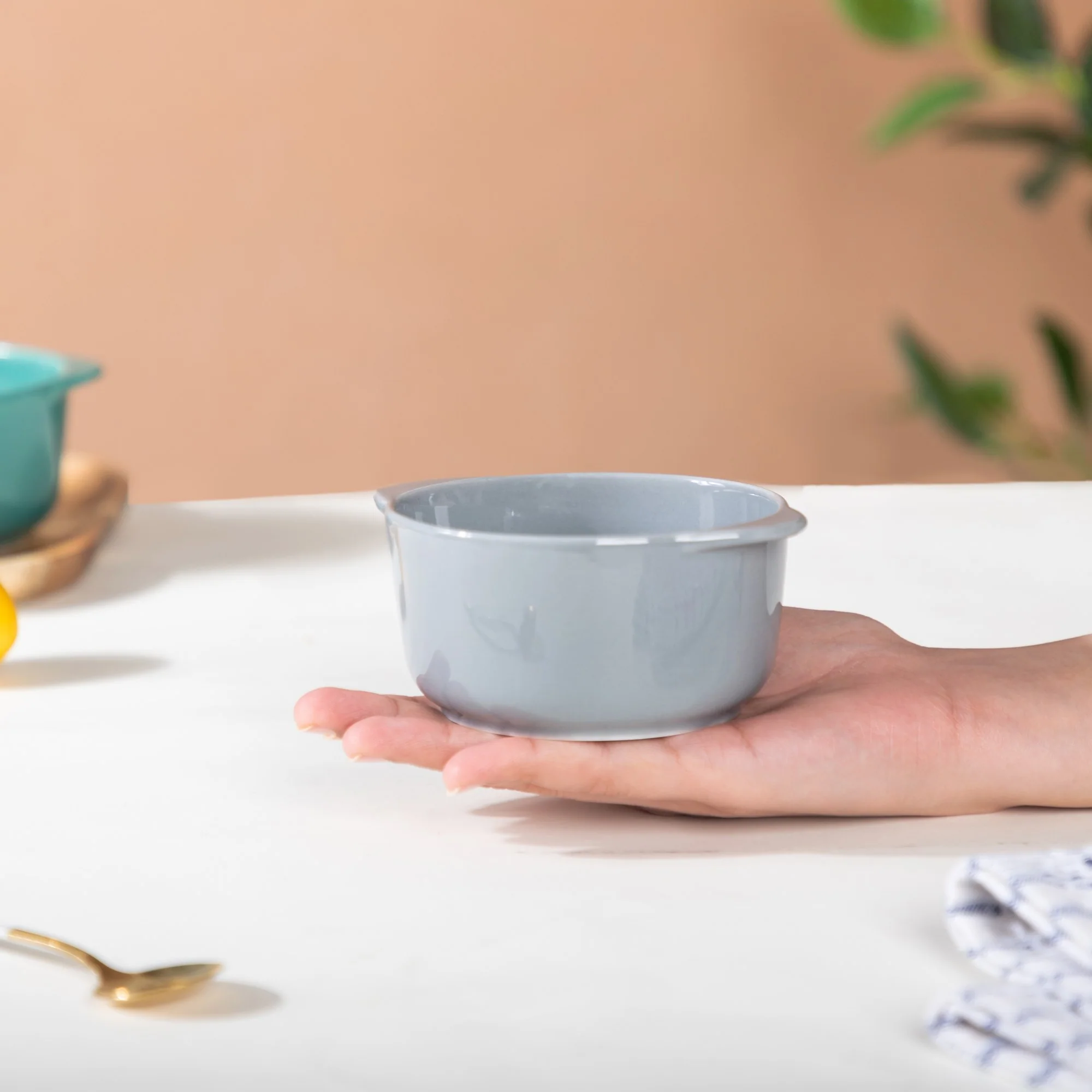 Bowl For Baking Grey Small 300ml - Image 2