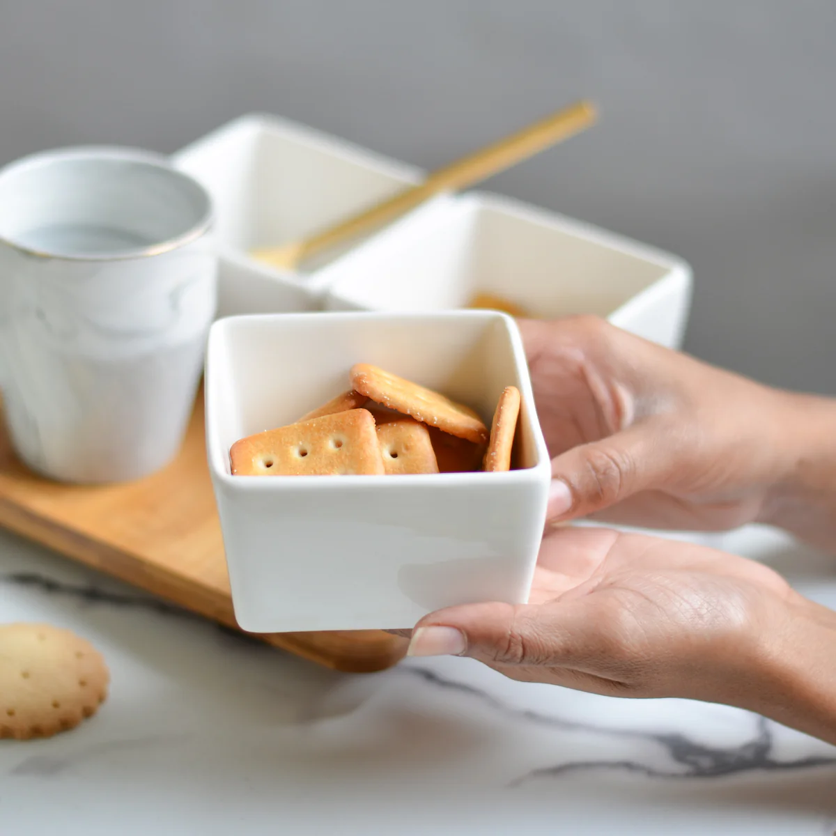 Bowl Set With Tray - Image 8