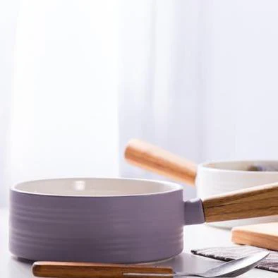 MAGNIFIQUE bowl with bamboo handle - lavender - Image 6