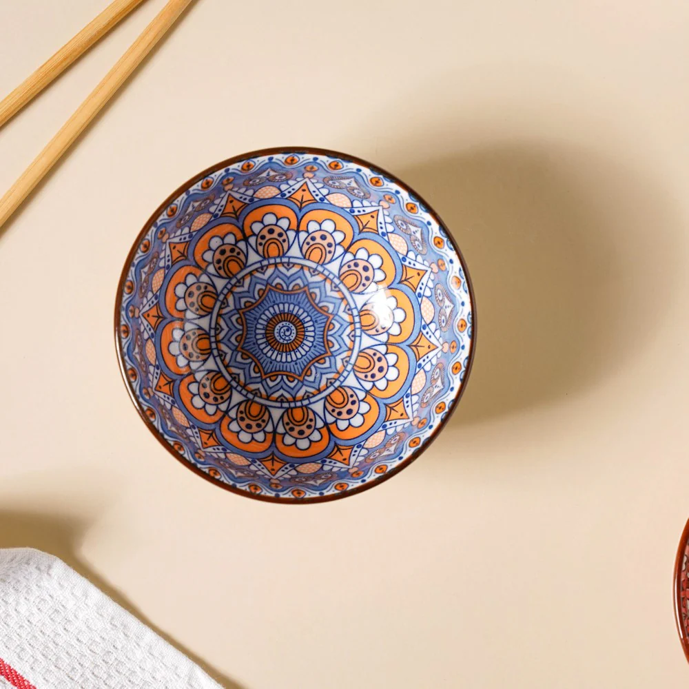 Bowls with Chopsticks Set of 6 - Image 5