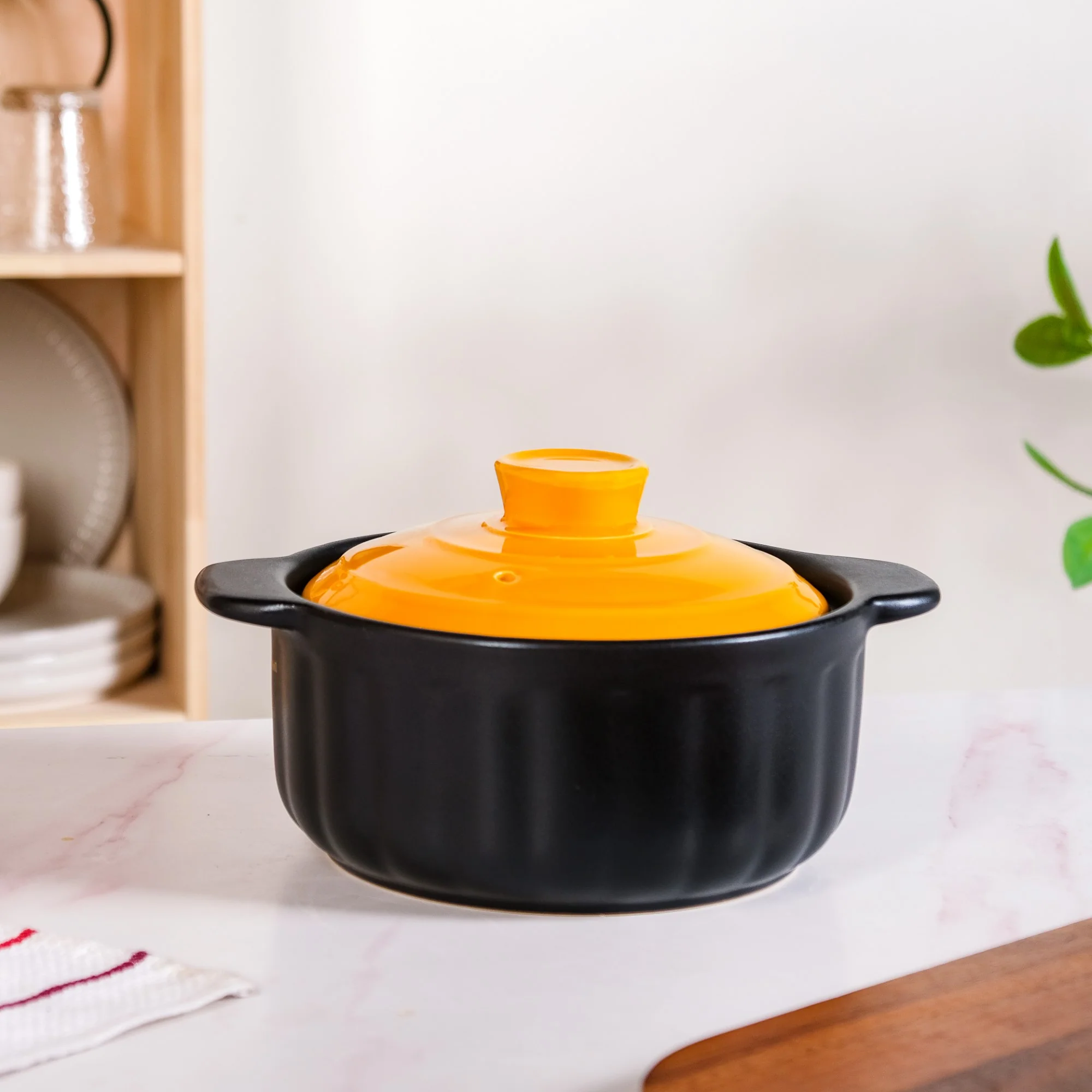 Braising Clay Cookpot 2200ml - Image 8