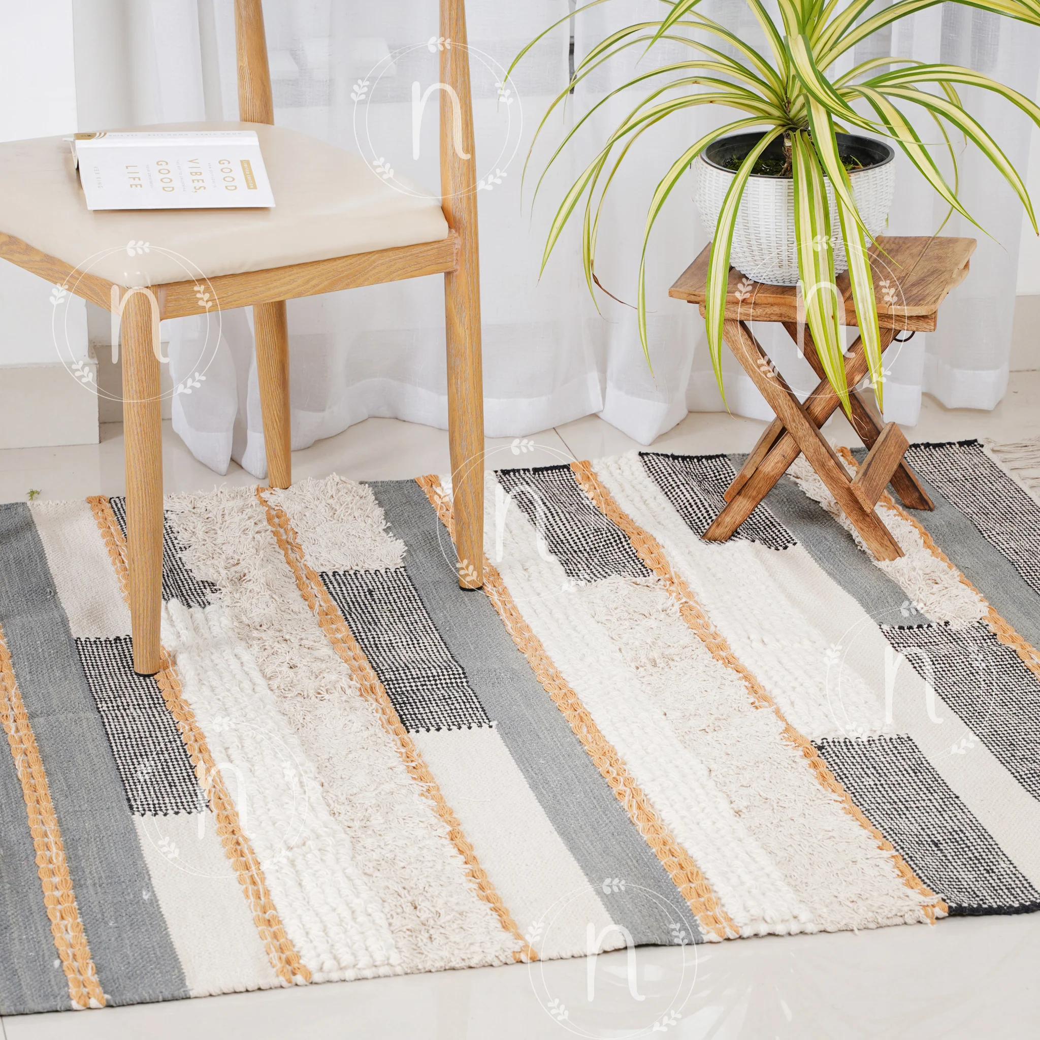Brick Brack Abstract Carpet - Image 12