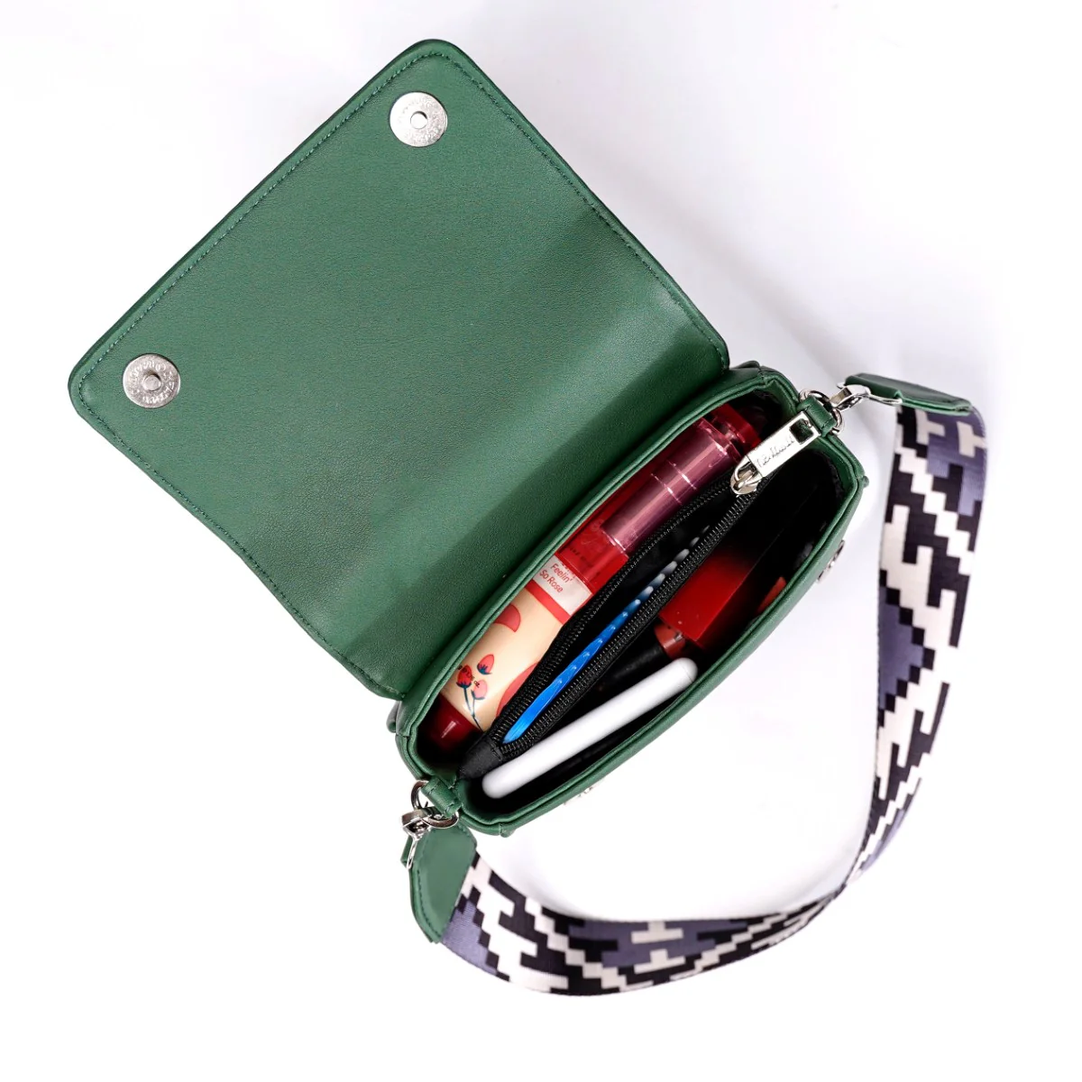Brio Cheeky Chic Shoulder Bag Green - Image 4