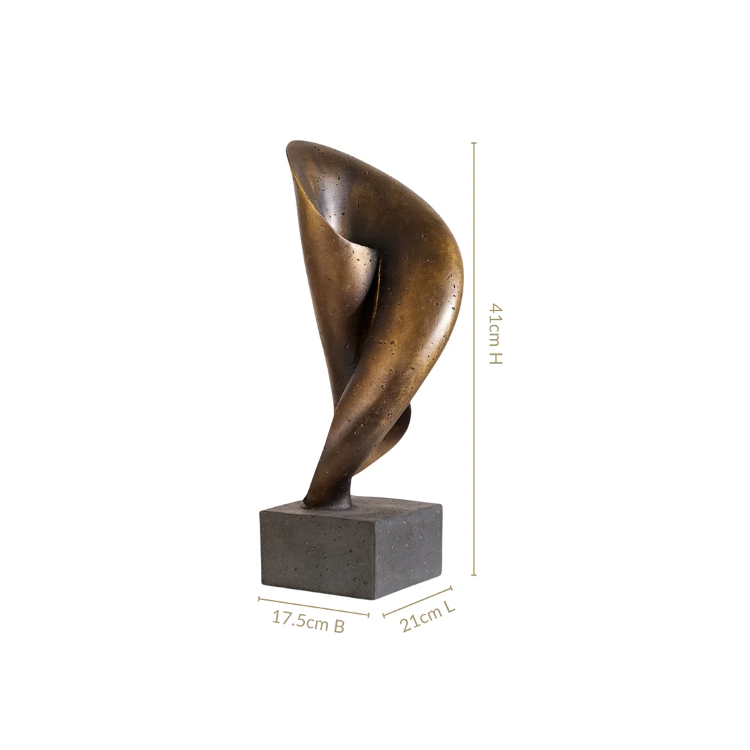 Bronze Flow Resin Accent Decor - Image 3