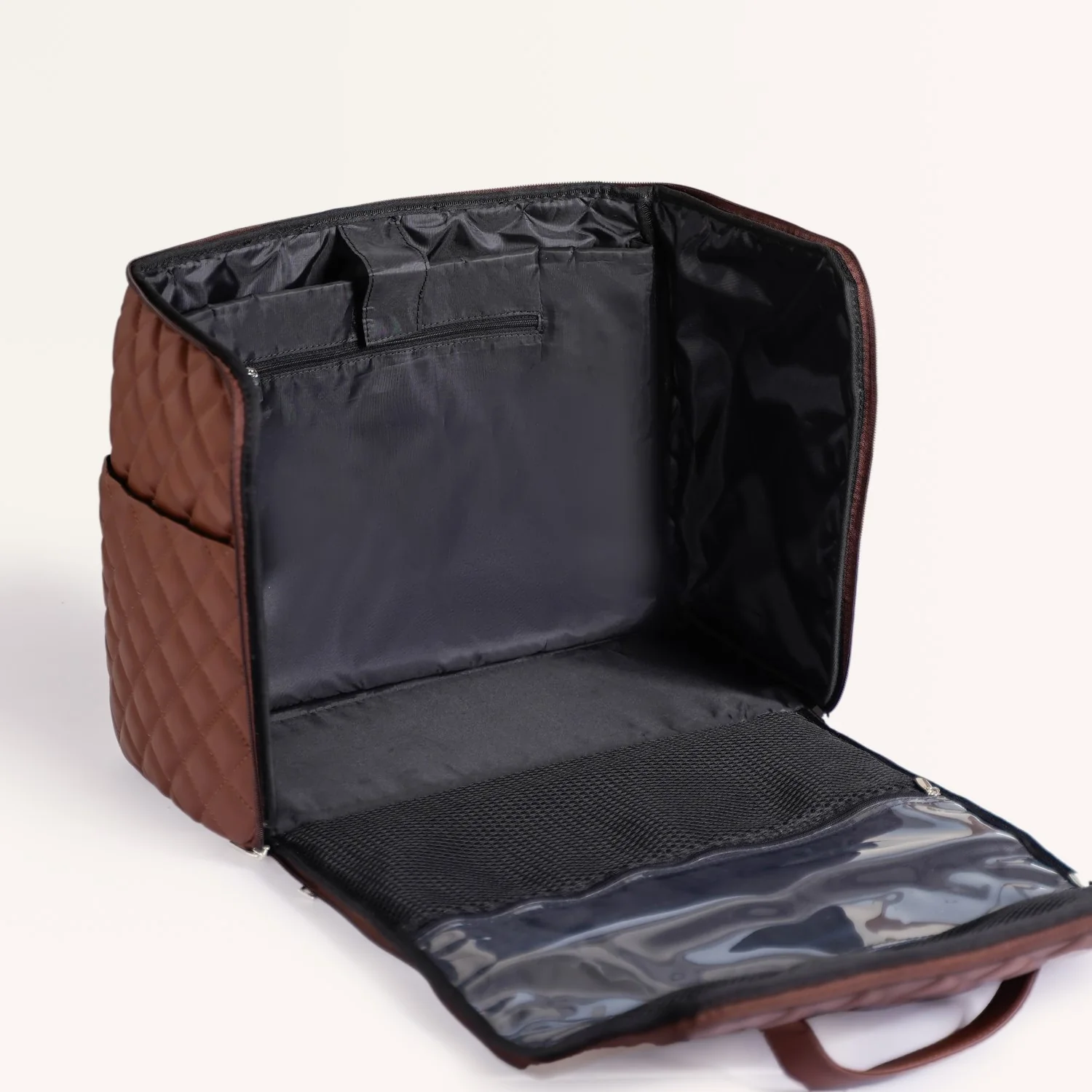 Brown Carry On Travel Bag - Image 11