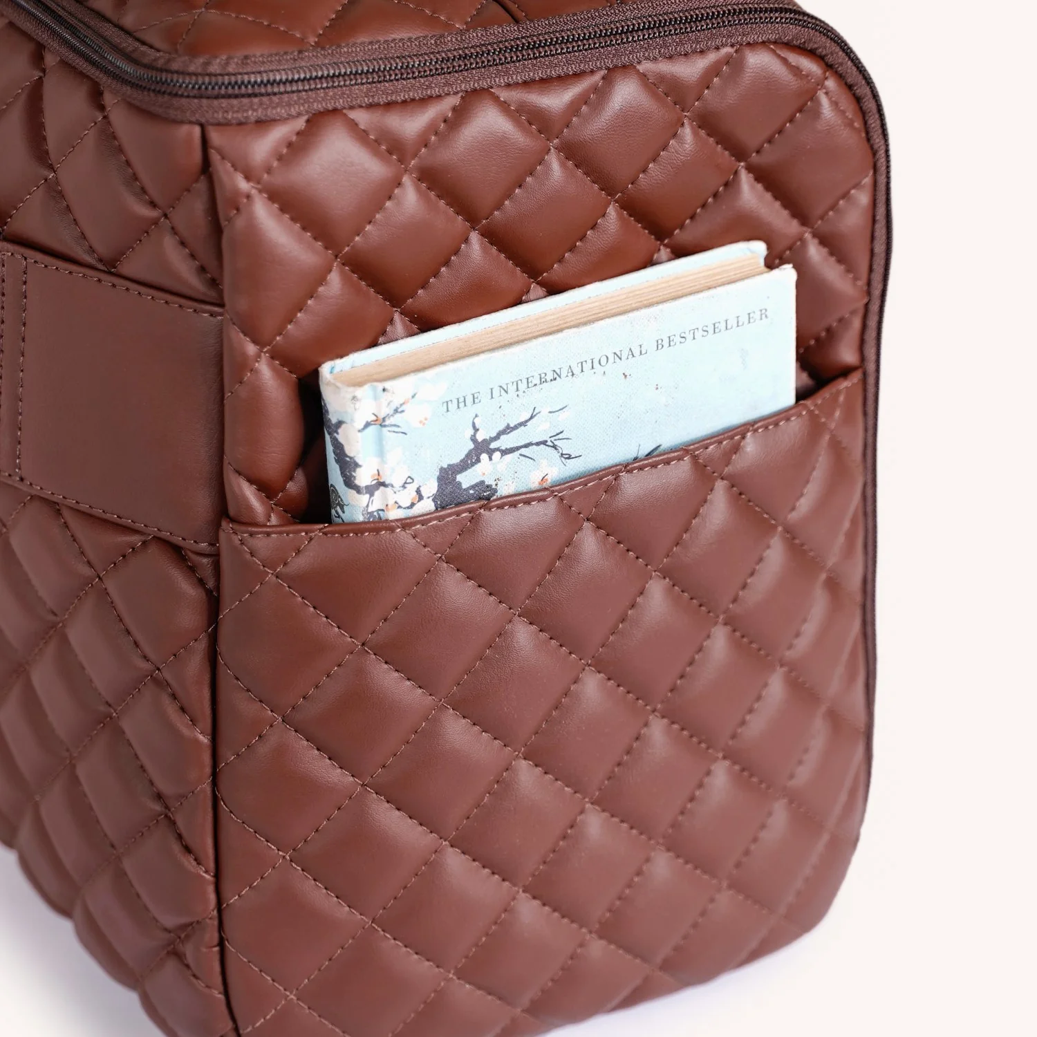 Brown Carry On Travel Bag - Image 9