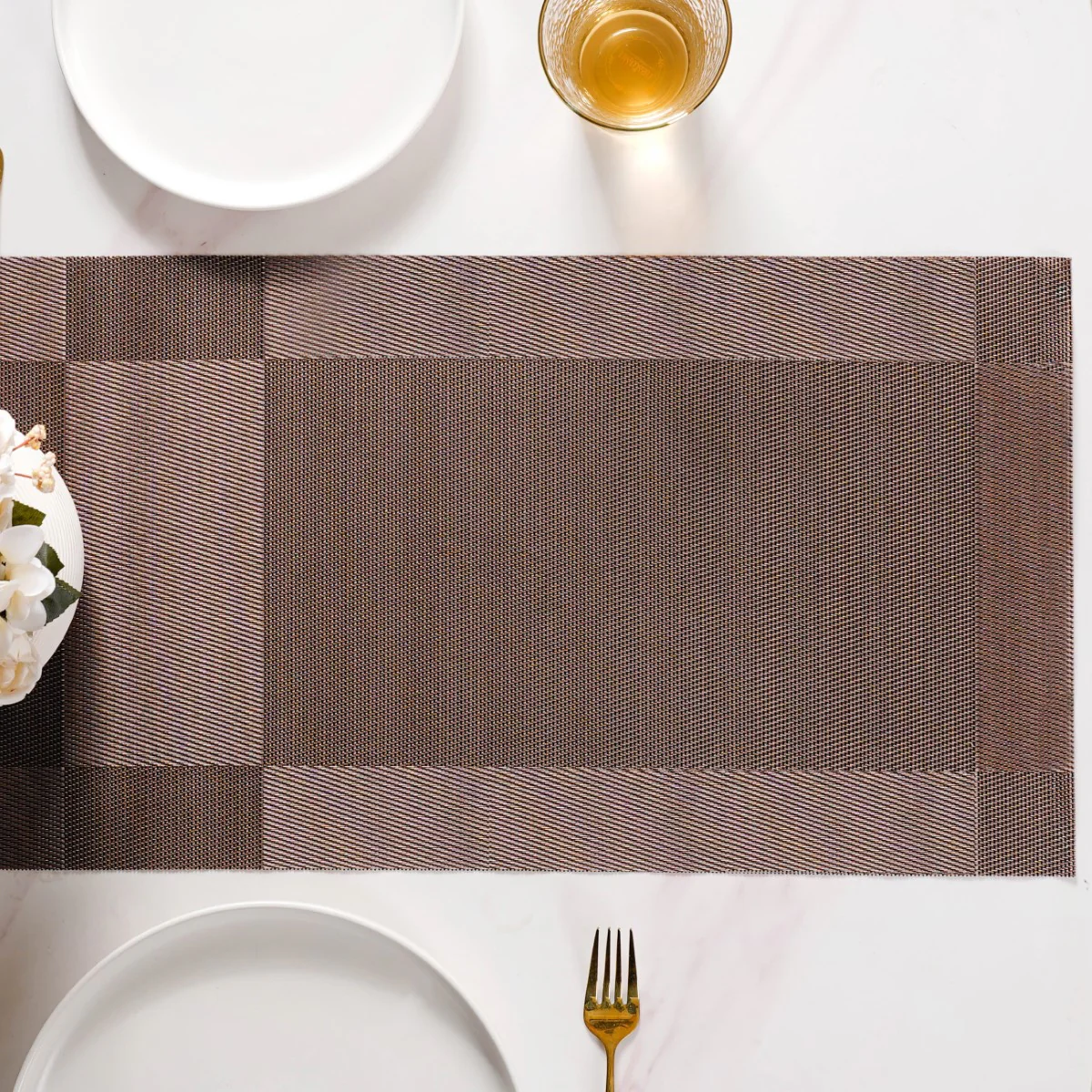 Brown Dining Table Runner - Image 4