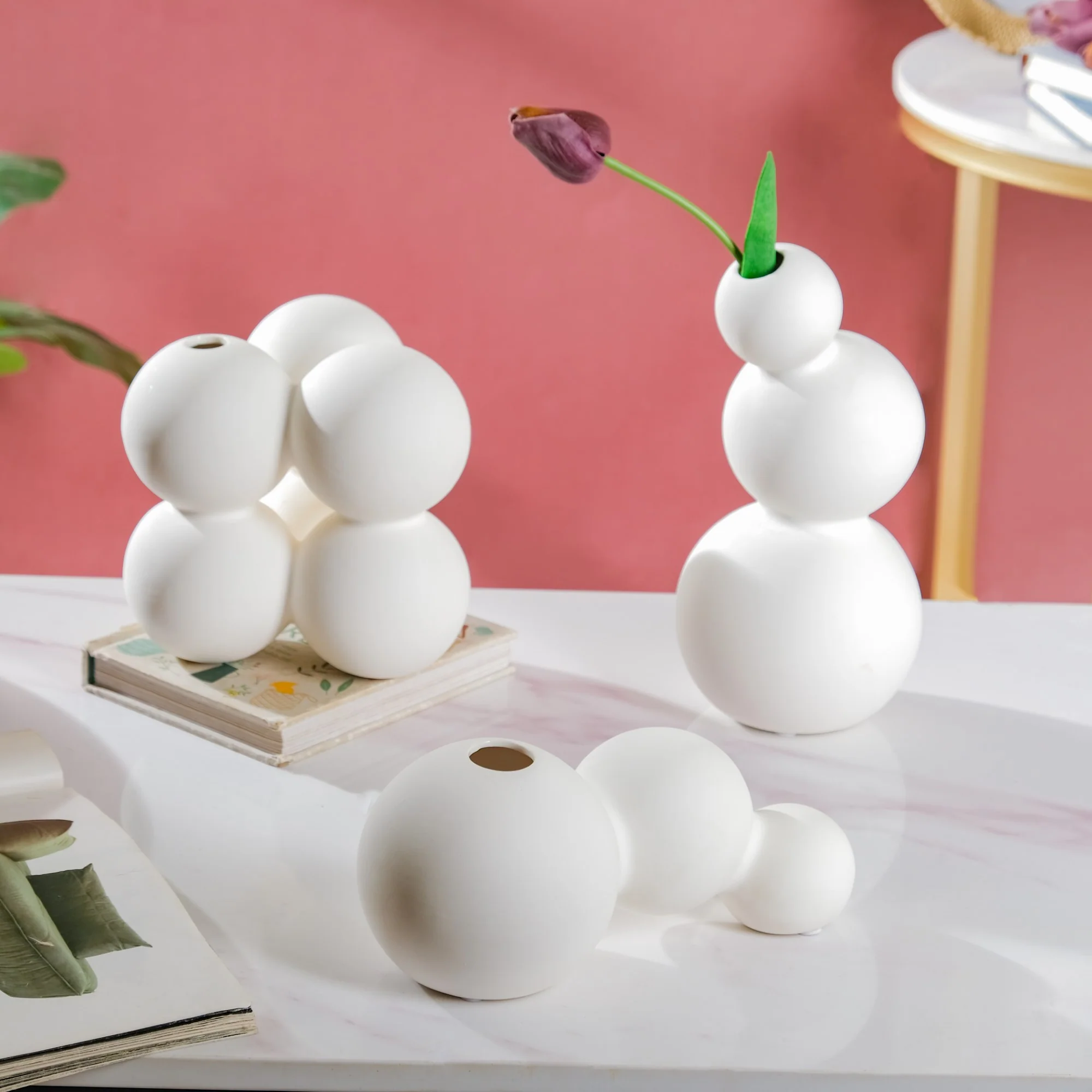 Bubble Bud Ceramic Vase - Image 9