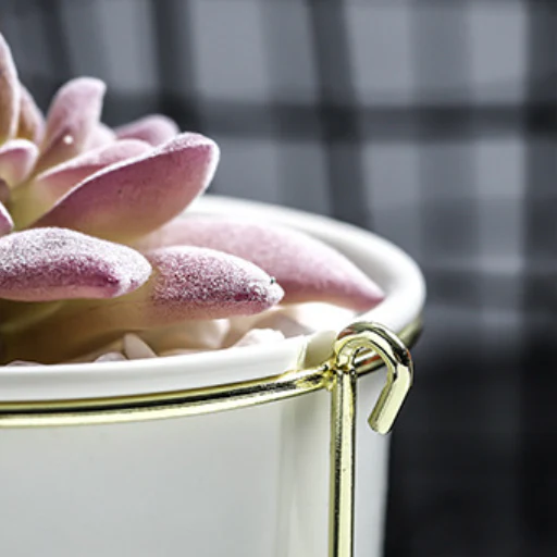 Bucket Style Ceramic Planter - Image 5