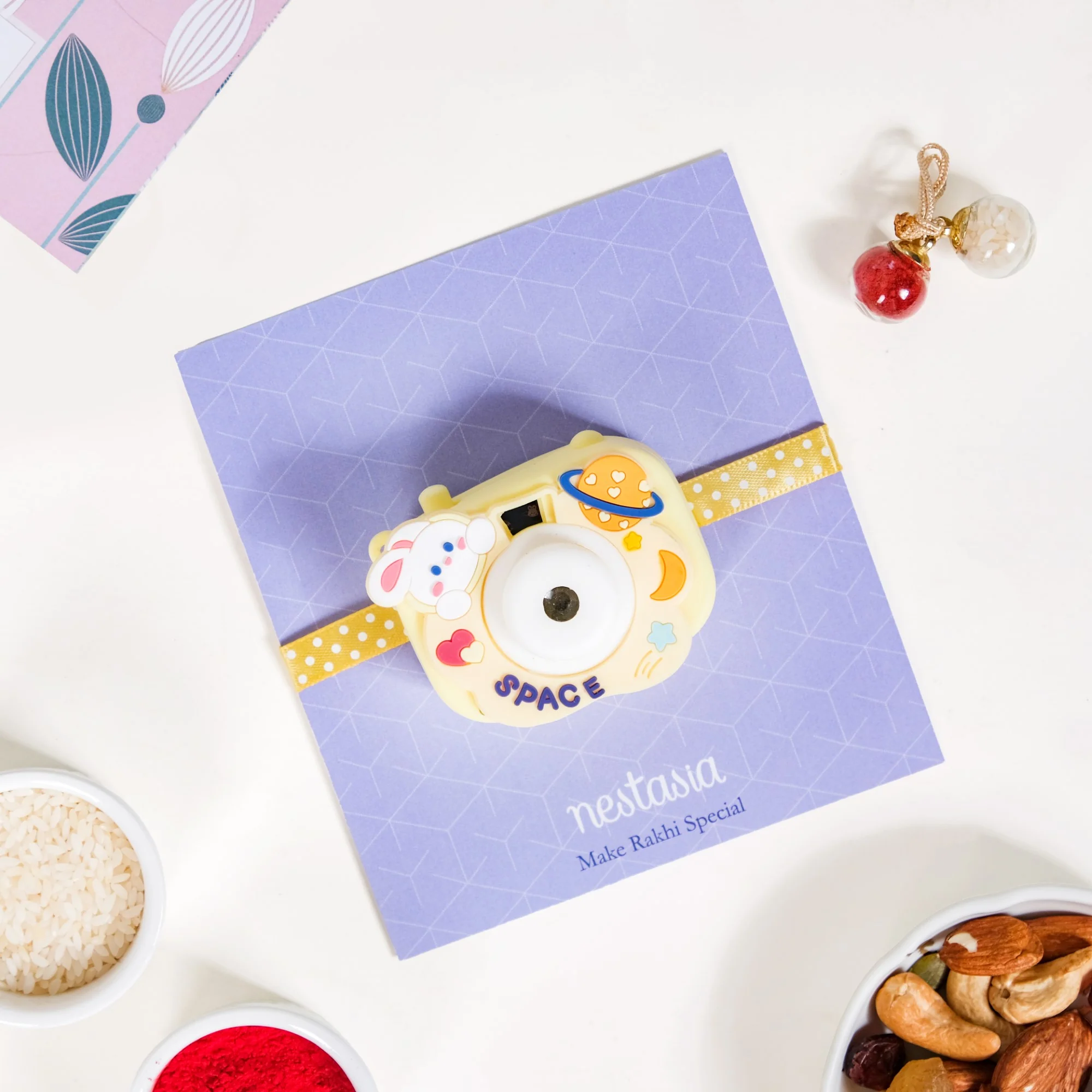 Bunny Cam Festive Rakhi Gift Box For Children Set Of 3 - Image 3