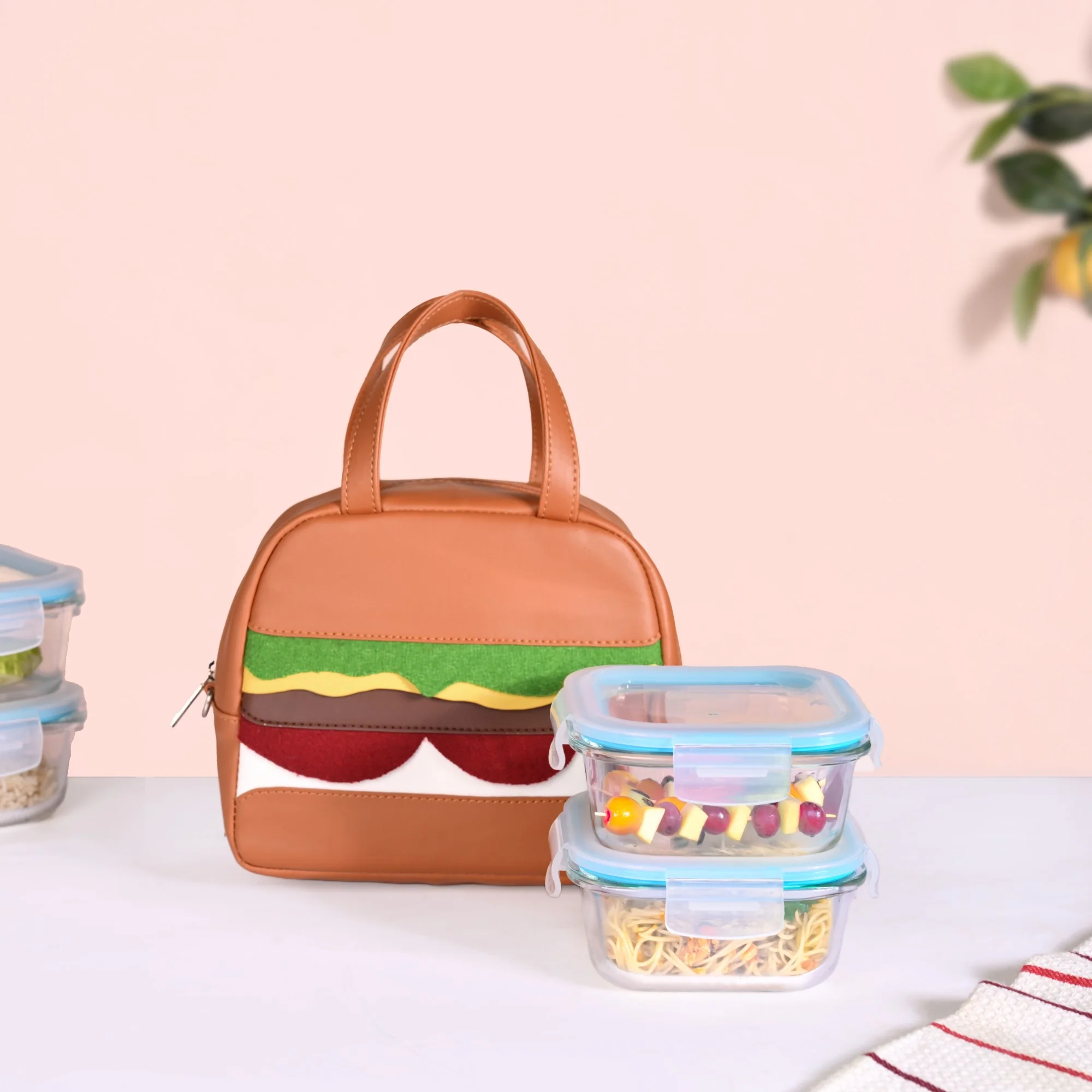 Burger Lunch Bag For Kids - Image 4