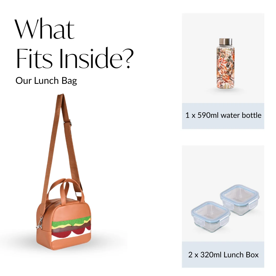 Burger Lunch Bag For Kids - Image 8