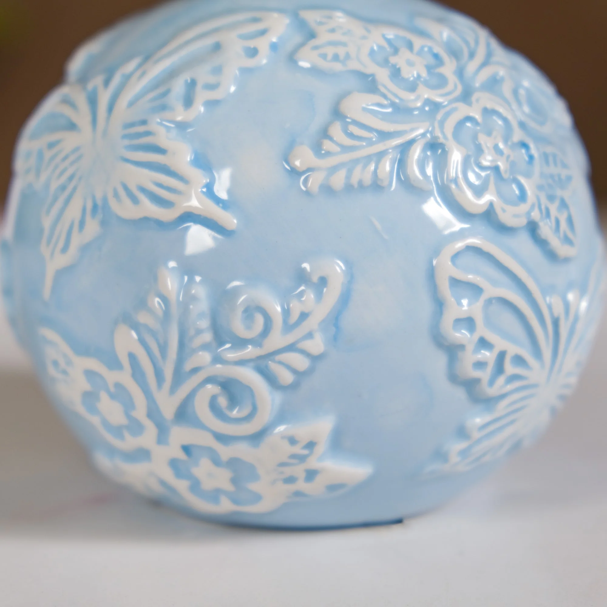 Butterfly Bath Set Of 3 Blue - Image 9