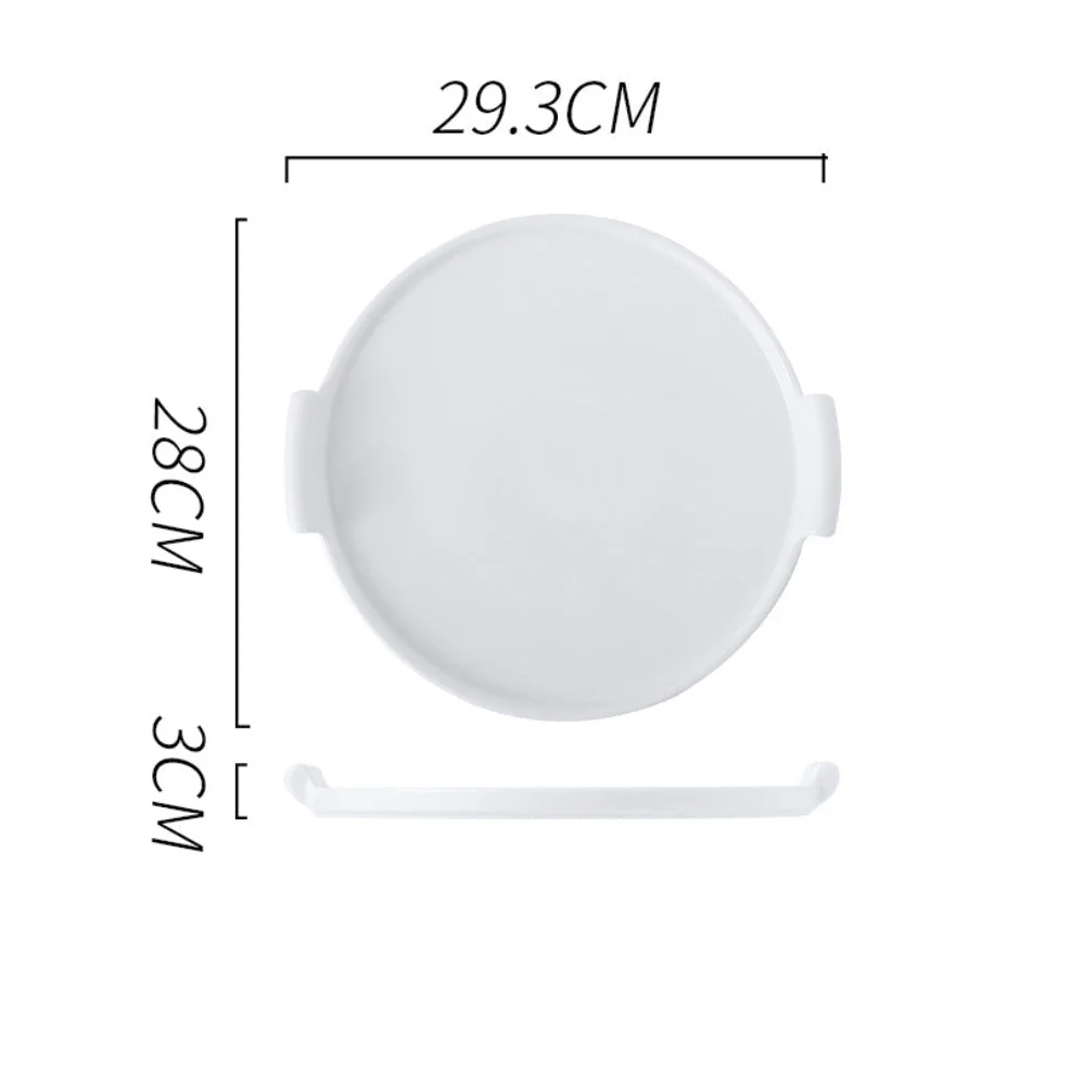 Cake Plate With Cover White 11.5 Inch - Image 8