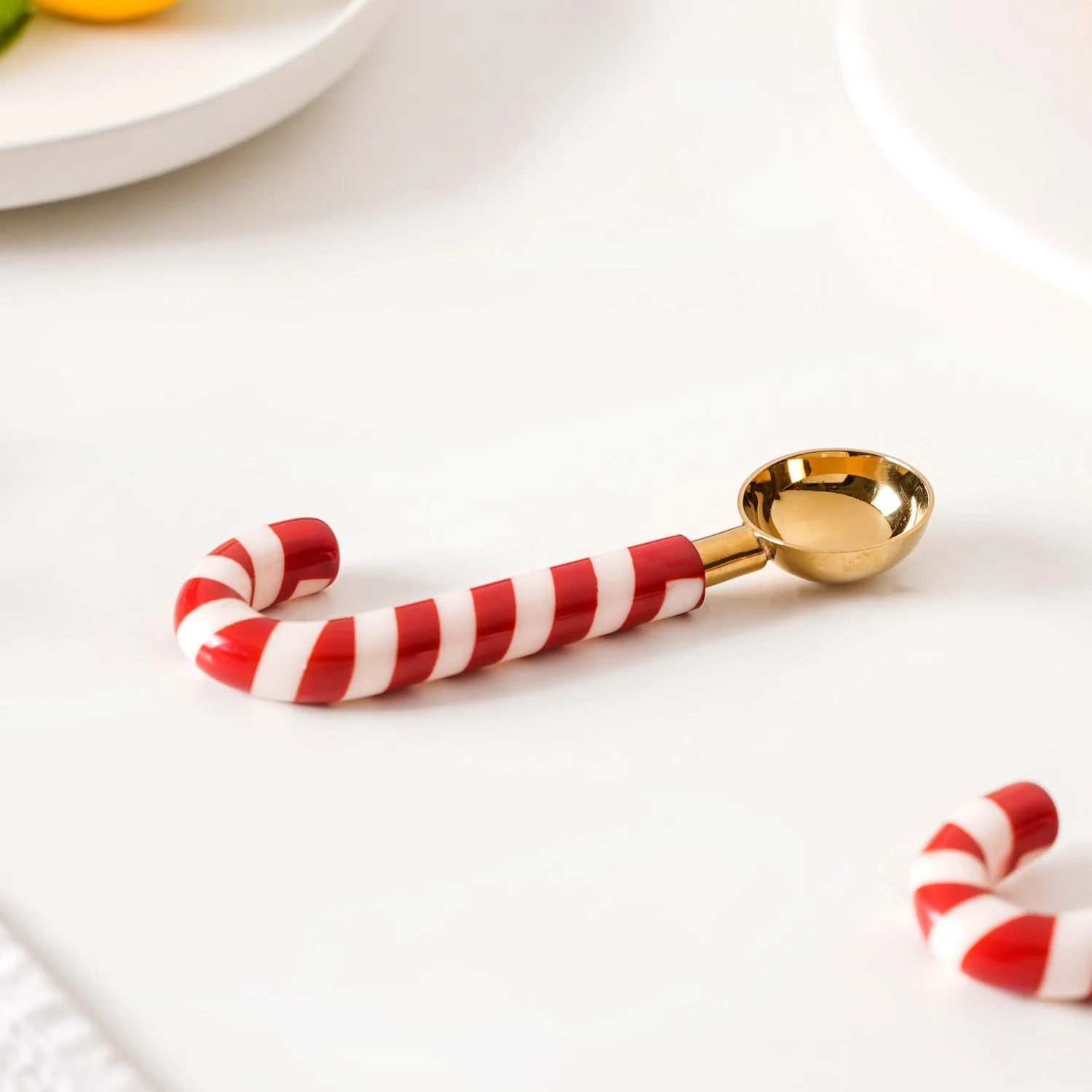 Candy Cane Measuring Spoon Set Of 4 Red White - Image 7