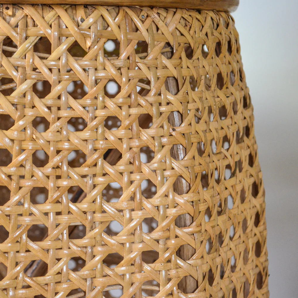 Cane Stool Table - Image 4