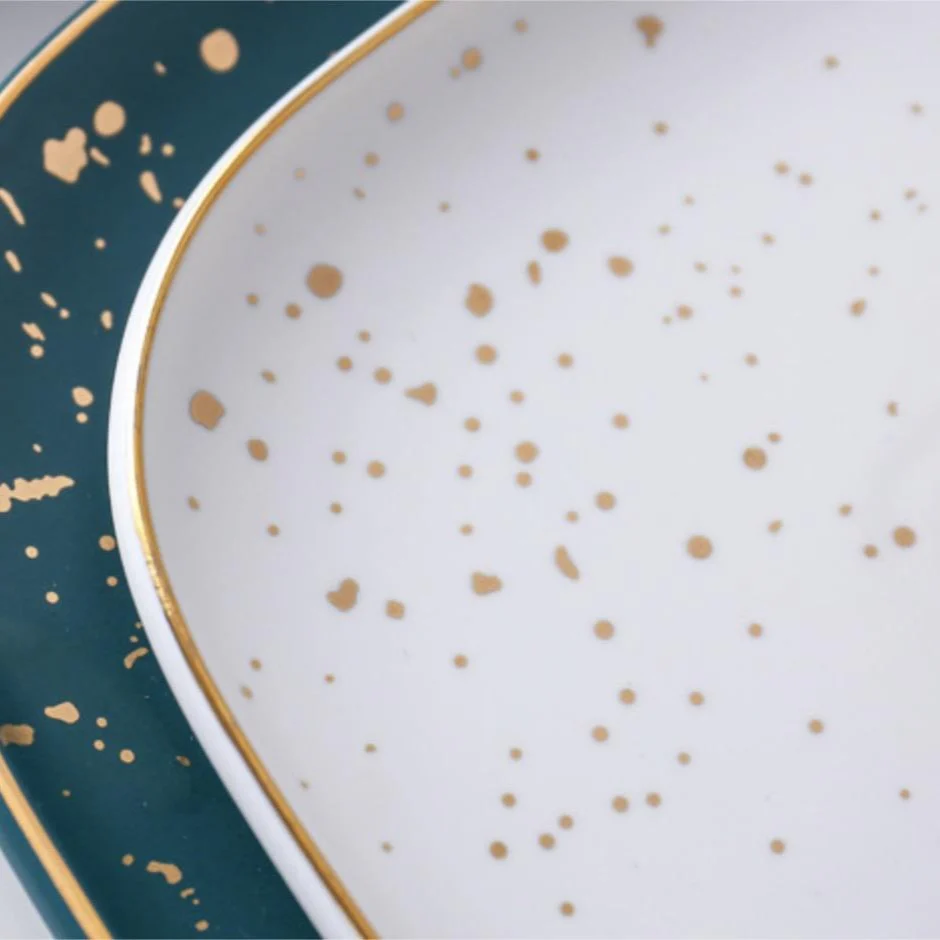Cara White Dinner Plate - Image 4