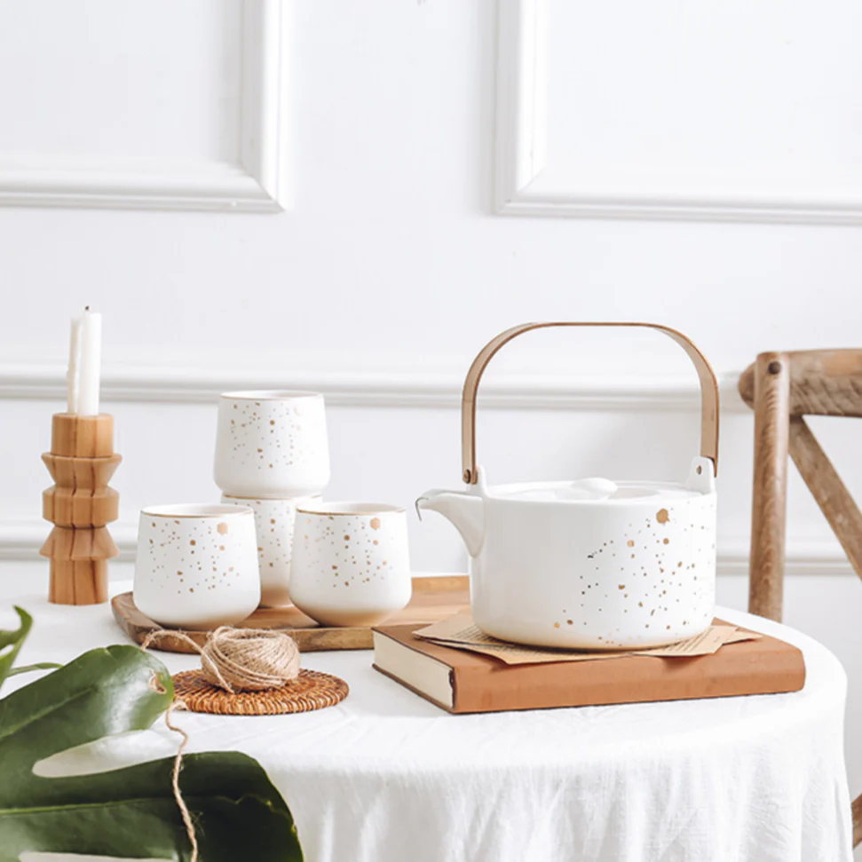 CARA White Tea set - Image 3