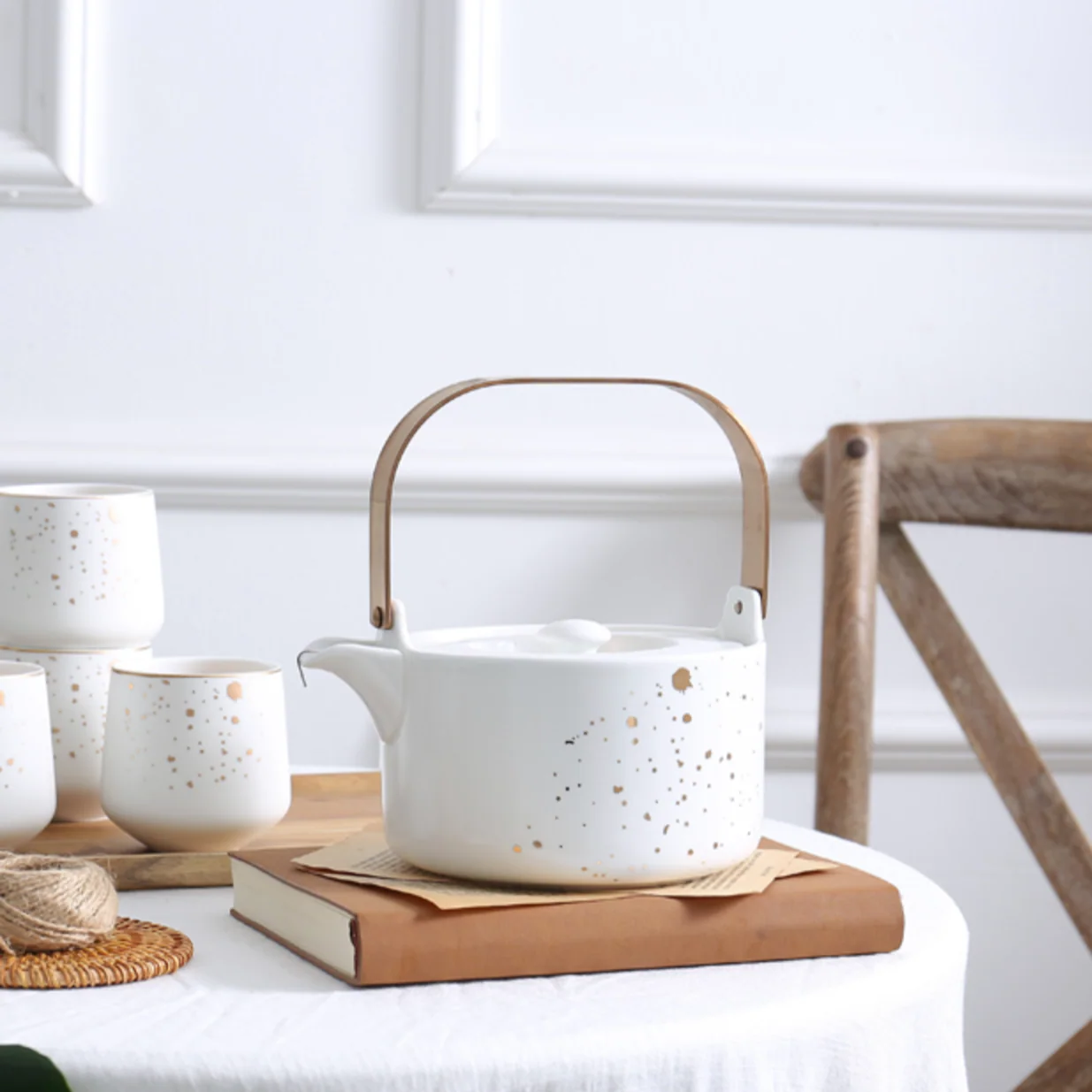 CARA White Tea set - Image 5