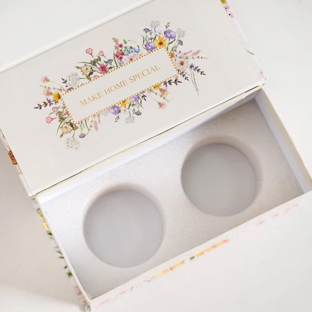 Caramel & Woodberry Scented Candles Jars Set Of 2 - Image 9