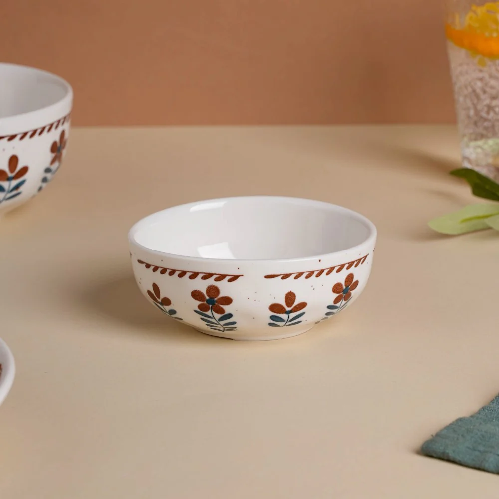 Carmella Floral Round Dip Bowl 100 ml - Image 3