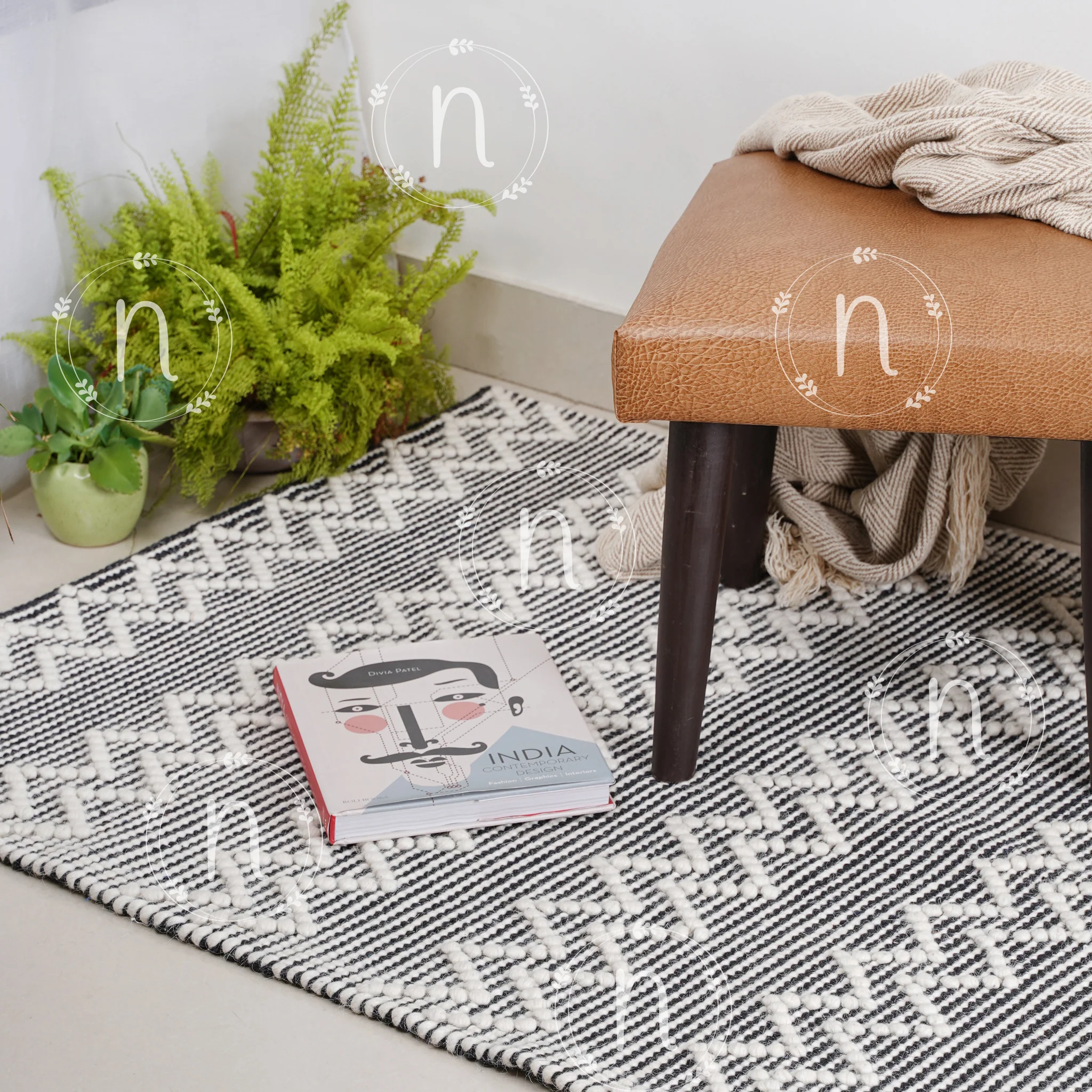 Caroline Zigzag Rug - Image 10