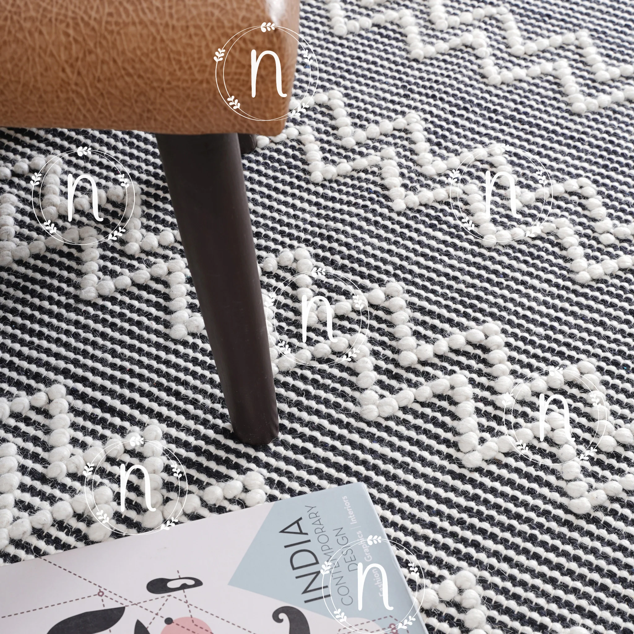 Caroline Zigzag Rug - Image 2