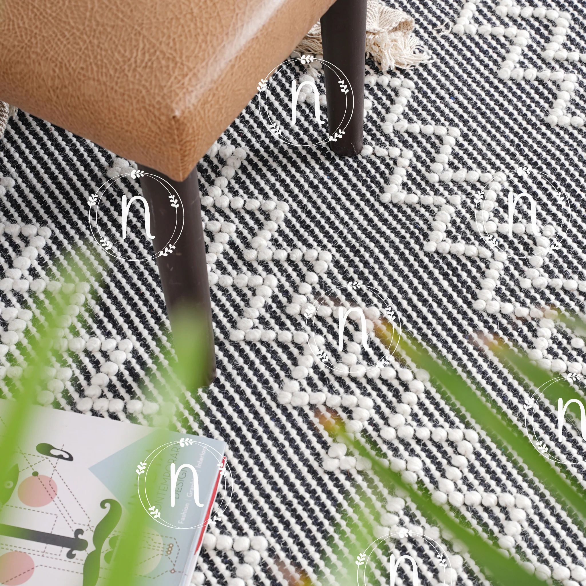 Caroline Zigzag Rug - Image 3