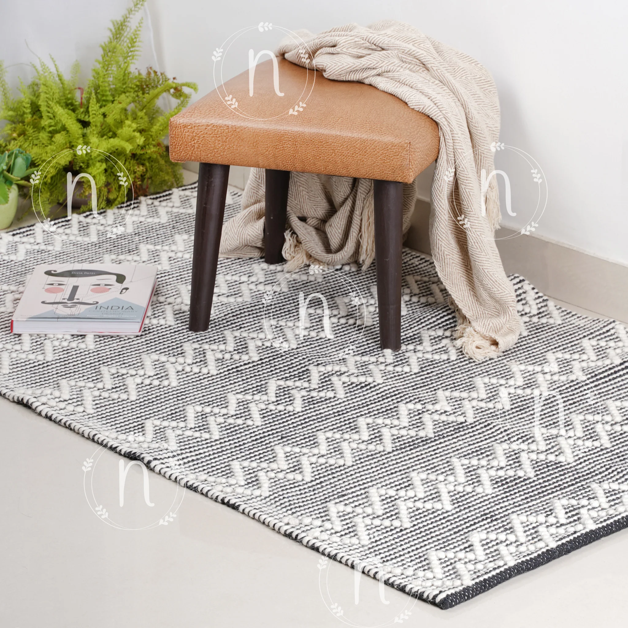 Caroline Zigzag Rug - Image 7