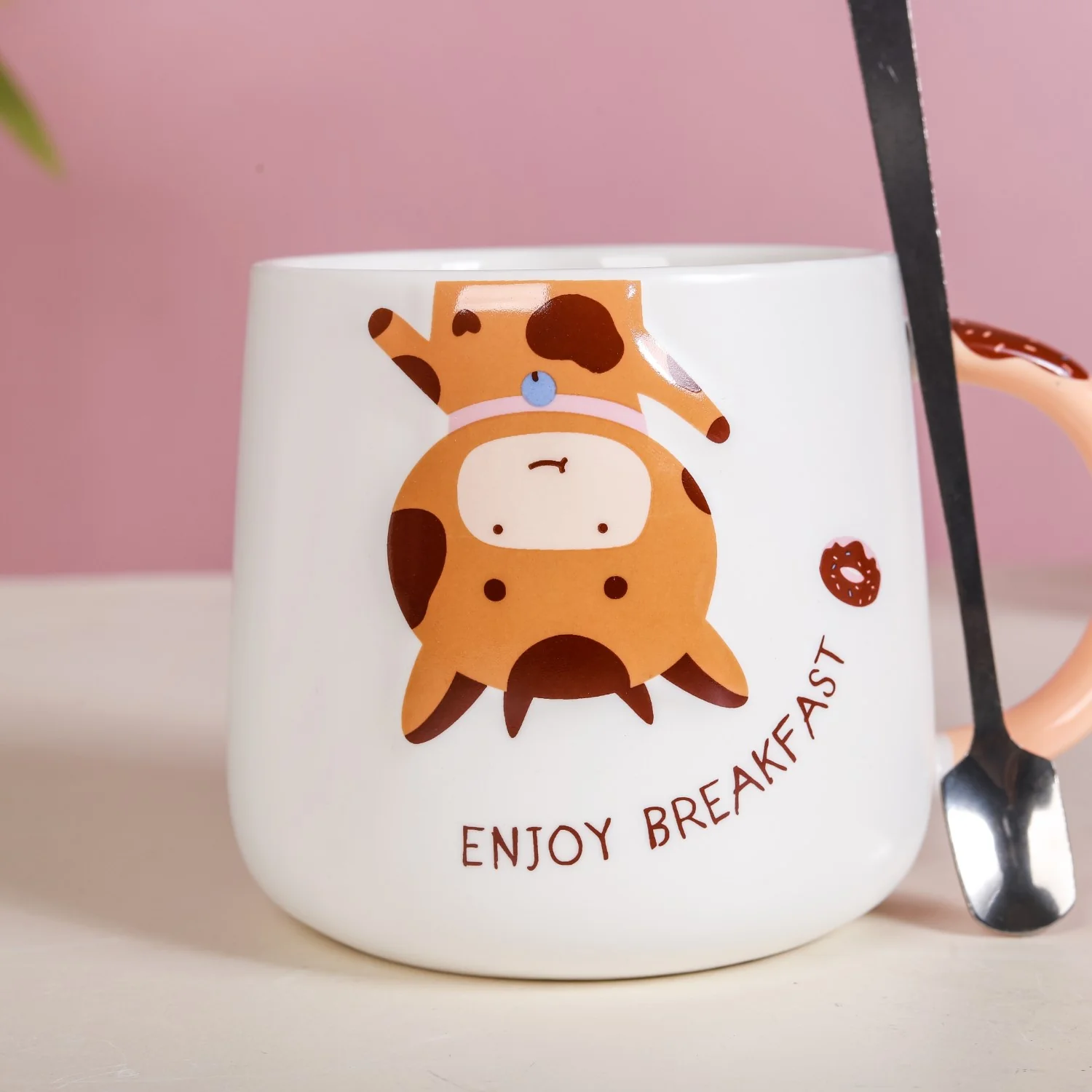 Cartoon Mug With Lid - Image 8