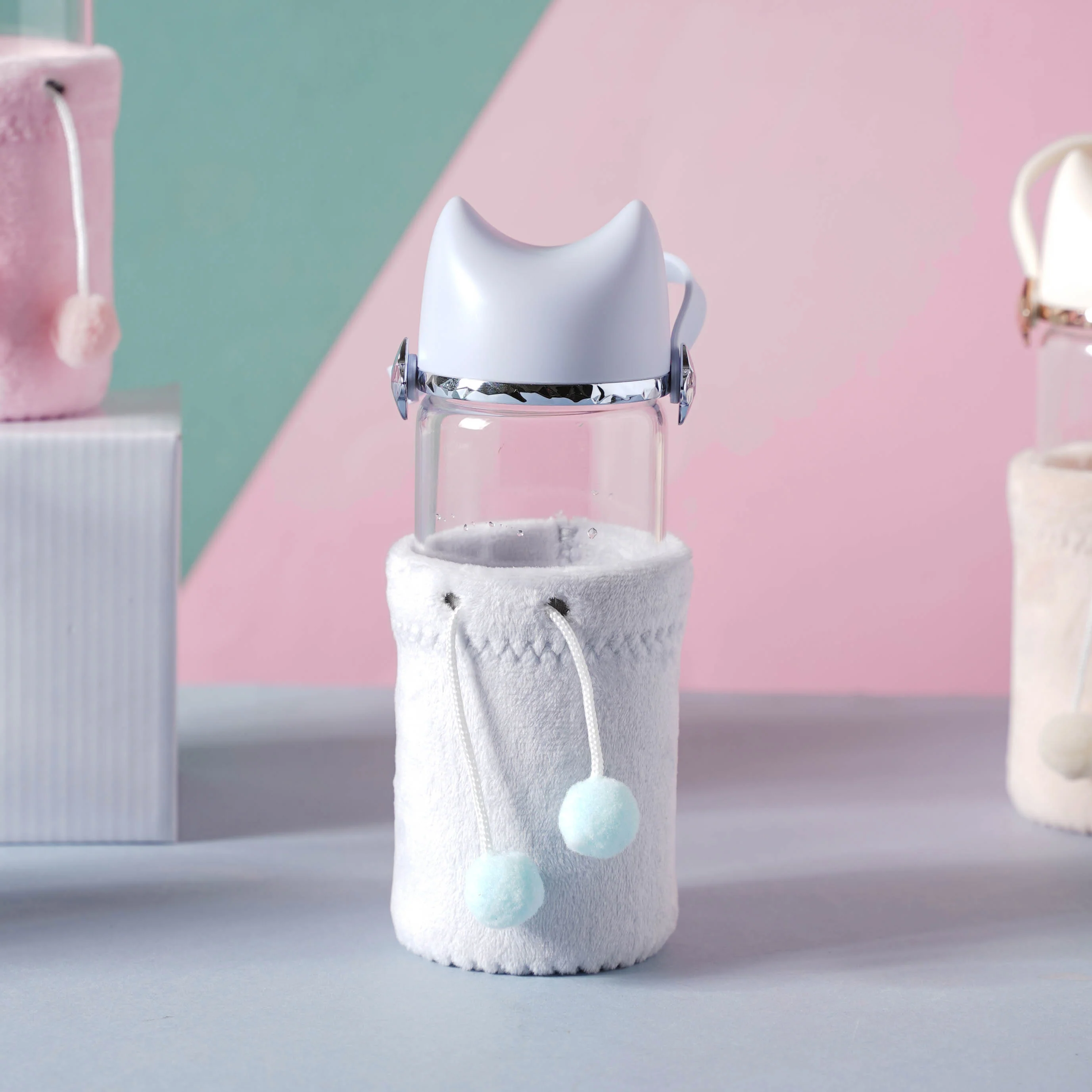 Cat Ear Water Bottle - Image 3
