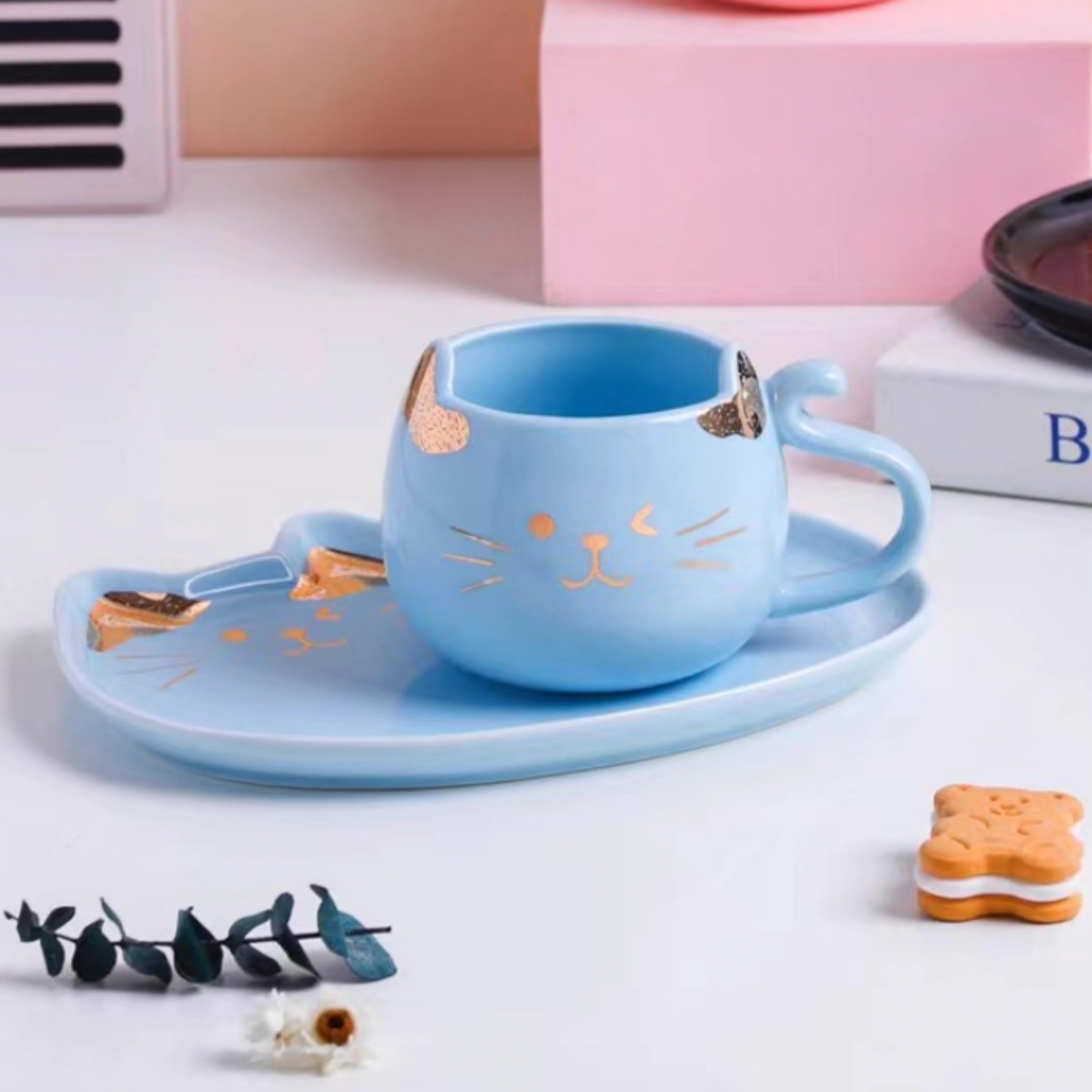 Cat Mug And Plate - Image 5