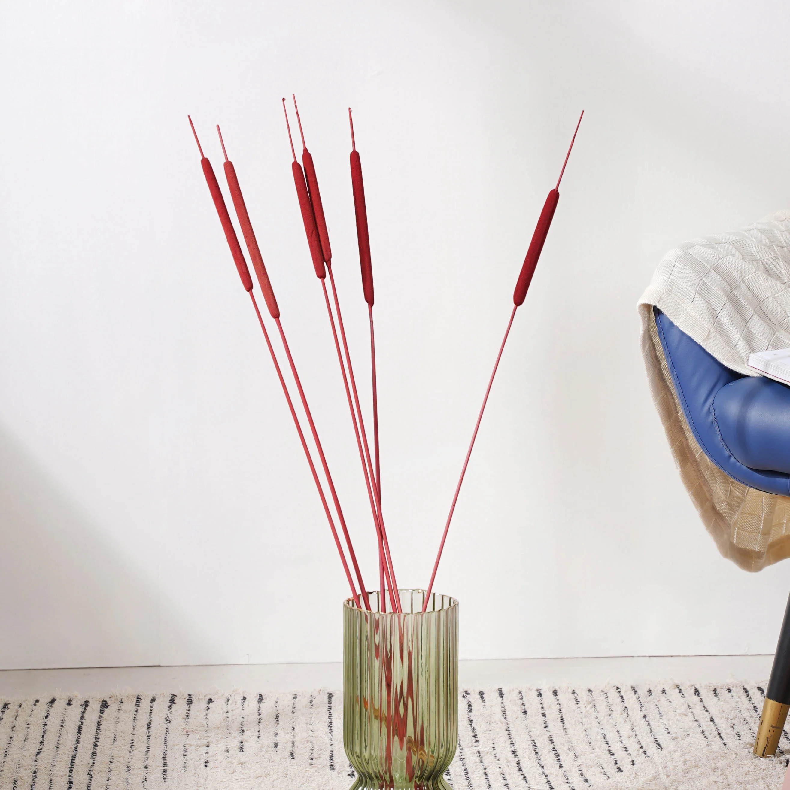 Cattail Stem Red