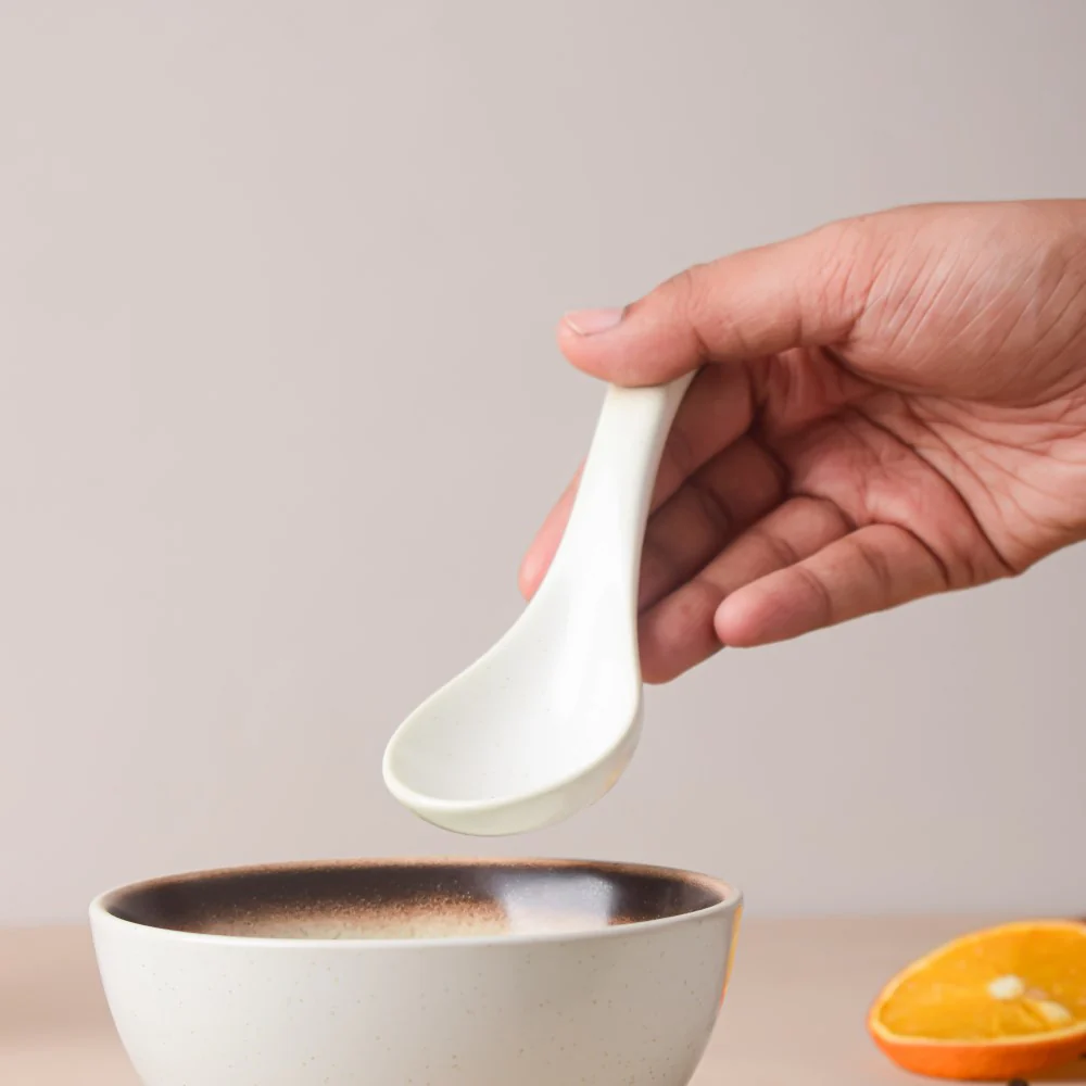 Cavern Clay Ceramic Soup Spoon - Image 2