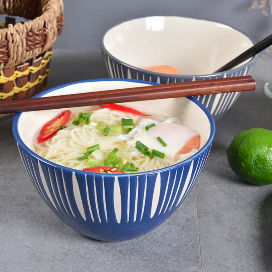 Celeste Azure Blue Bowl 550ml - Image 6