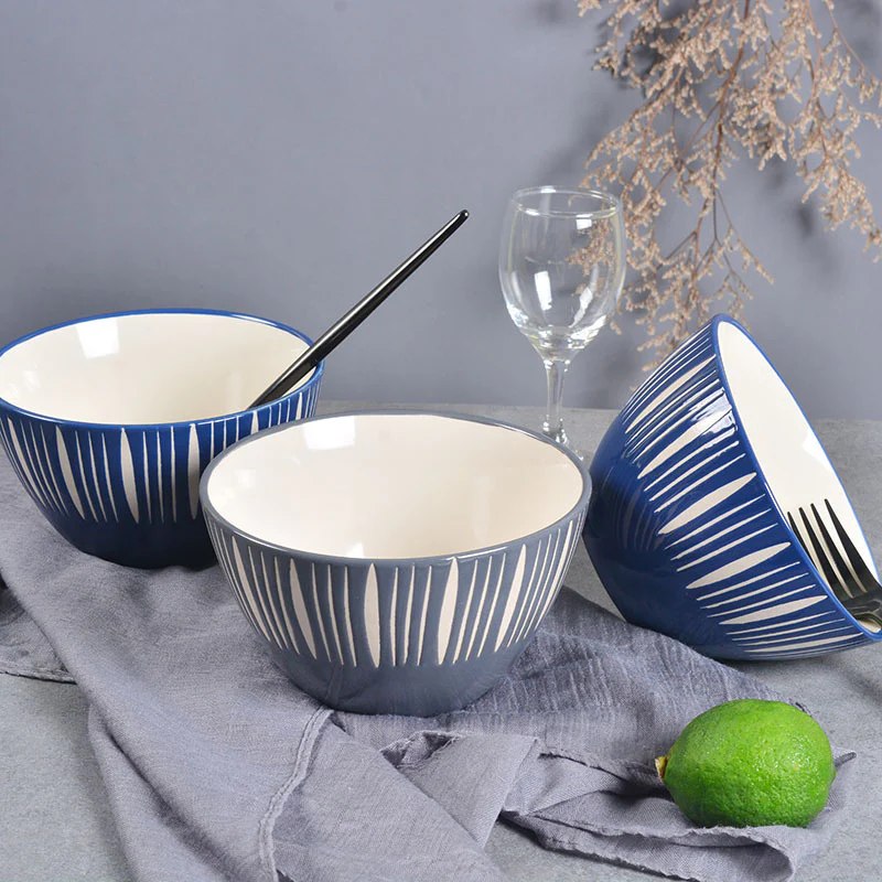 Celeste Pewter Grey Bowl 550ml - Image 9