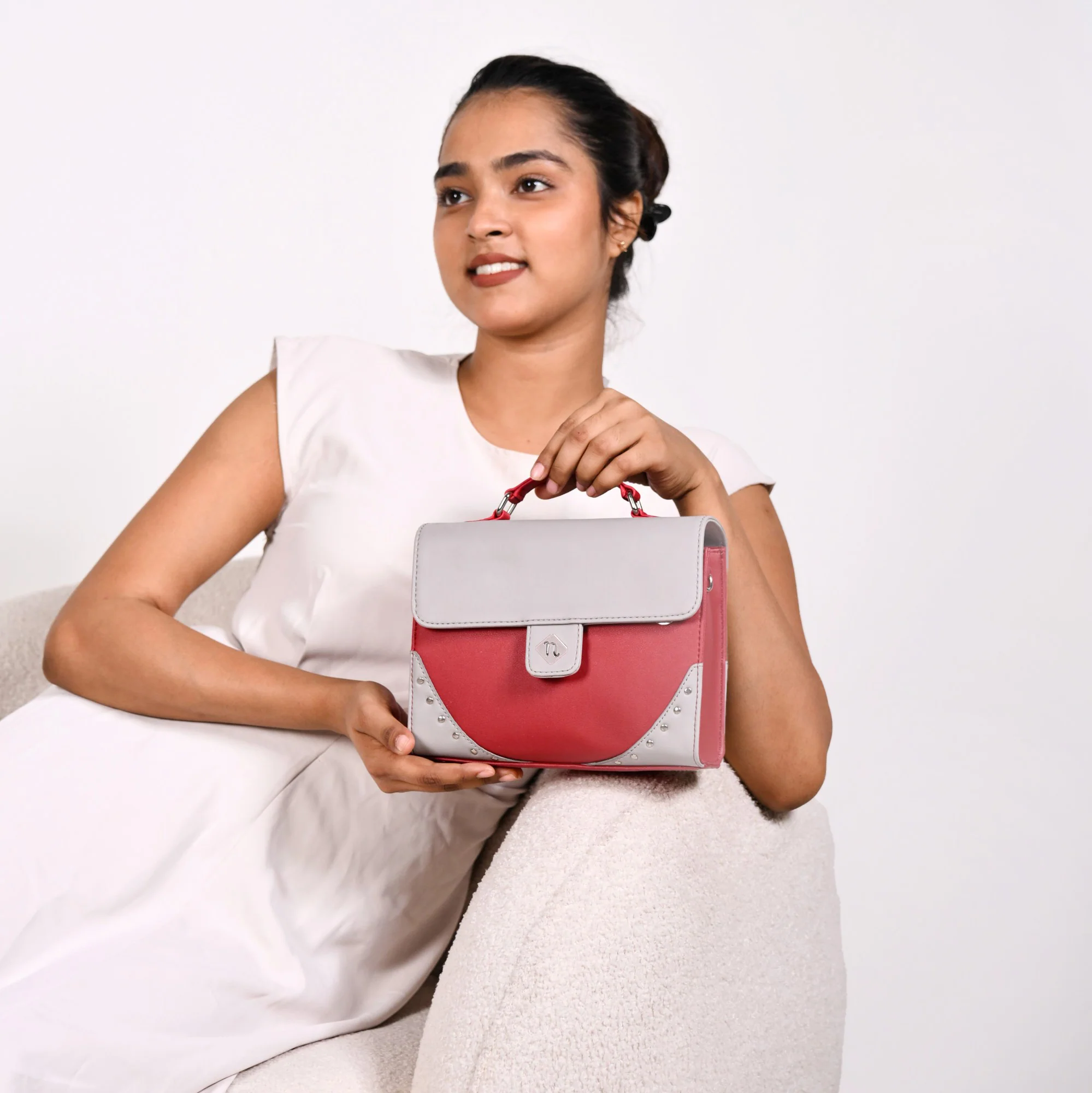 Celestia Satchel With Detachable Strap - Image 10
