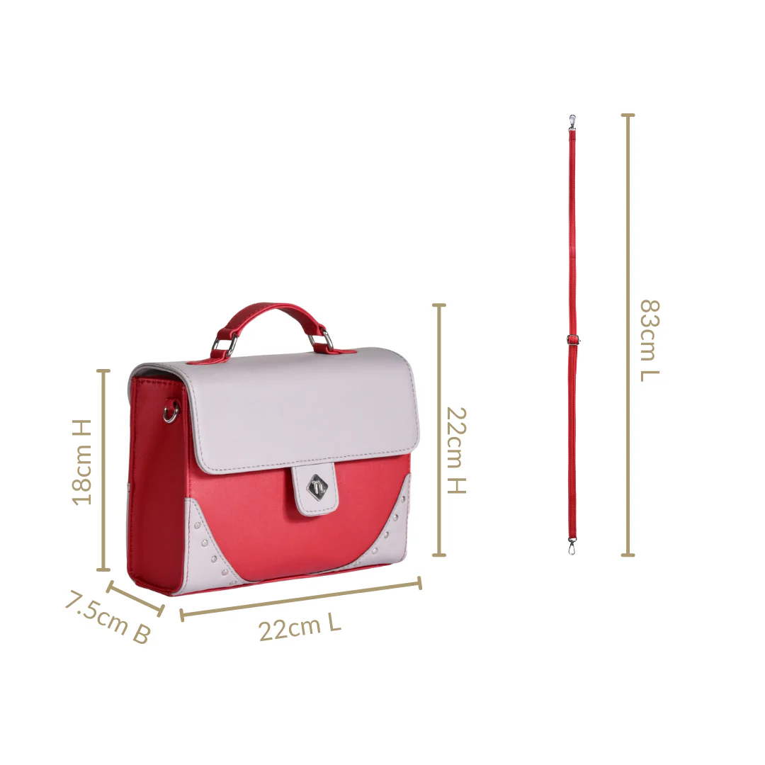 Celestia Satchel With Detachable Strap - Image 4